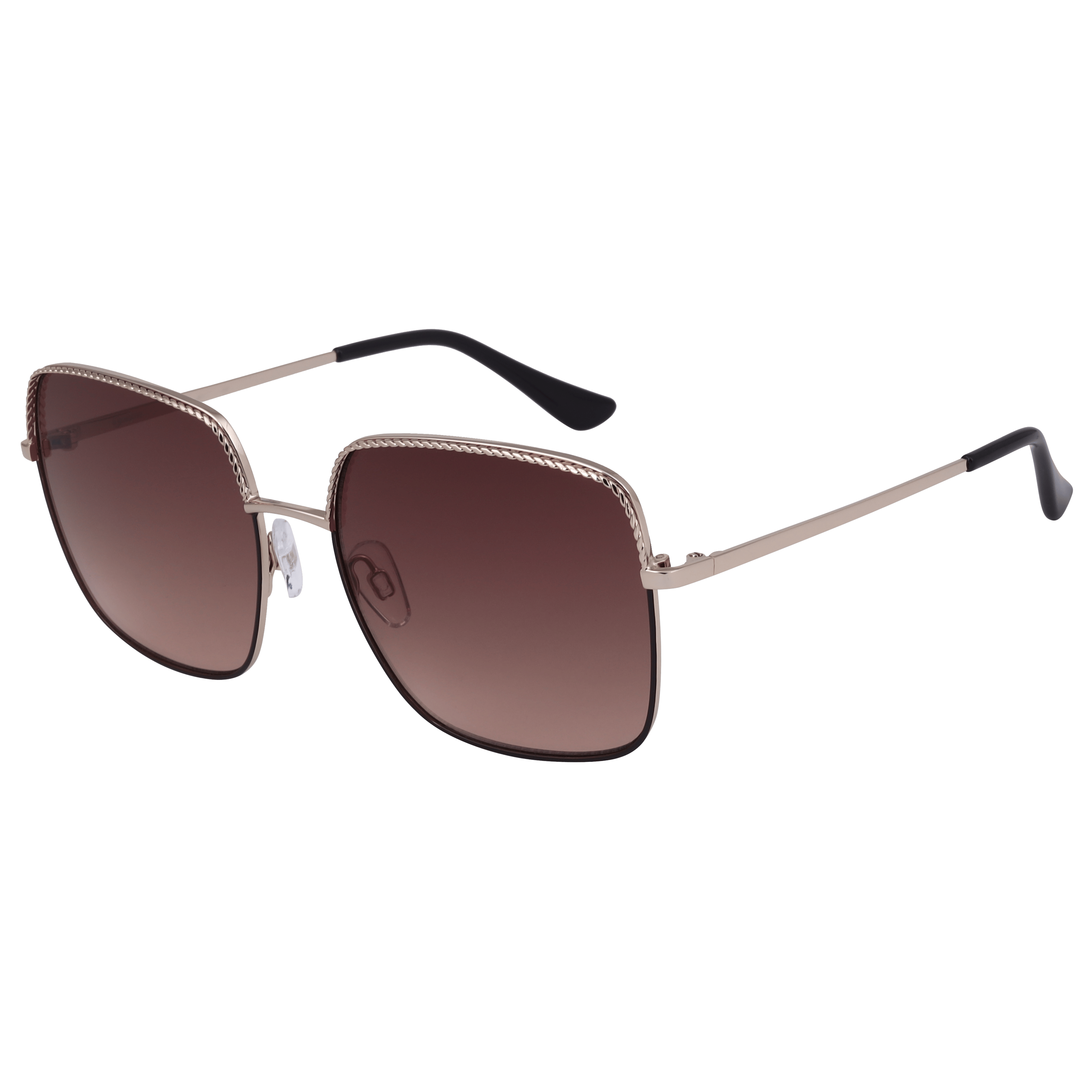 Inspira S901 Sunglass Gold Female Full Metal — Gold frame