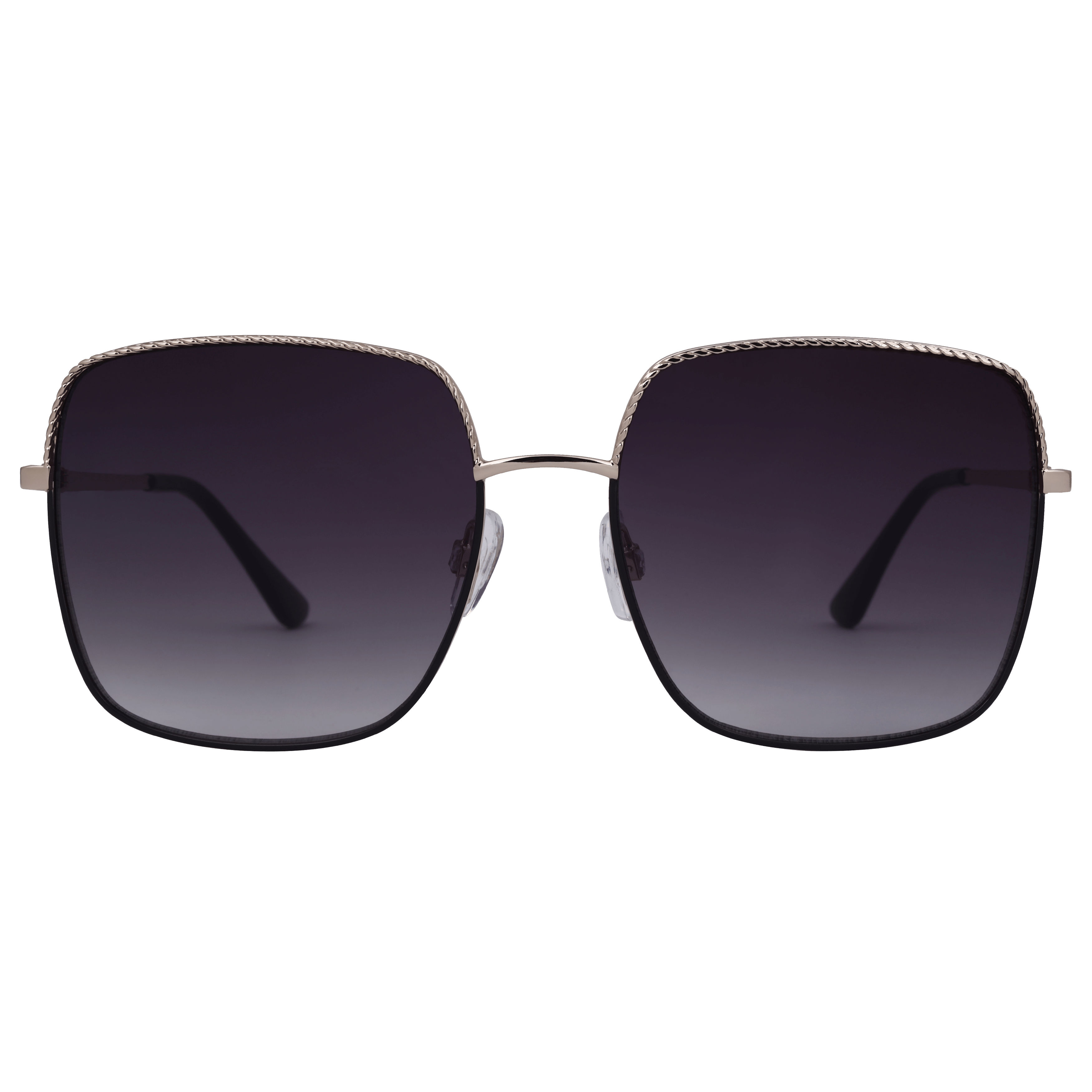 Inspira S901 Sunglass Gold Female Full Metal Sunglass — Gold frame — view 2