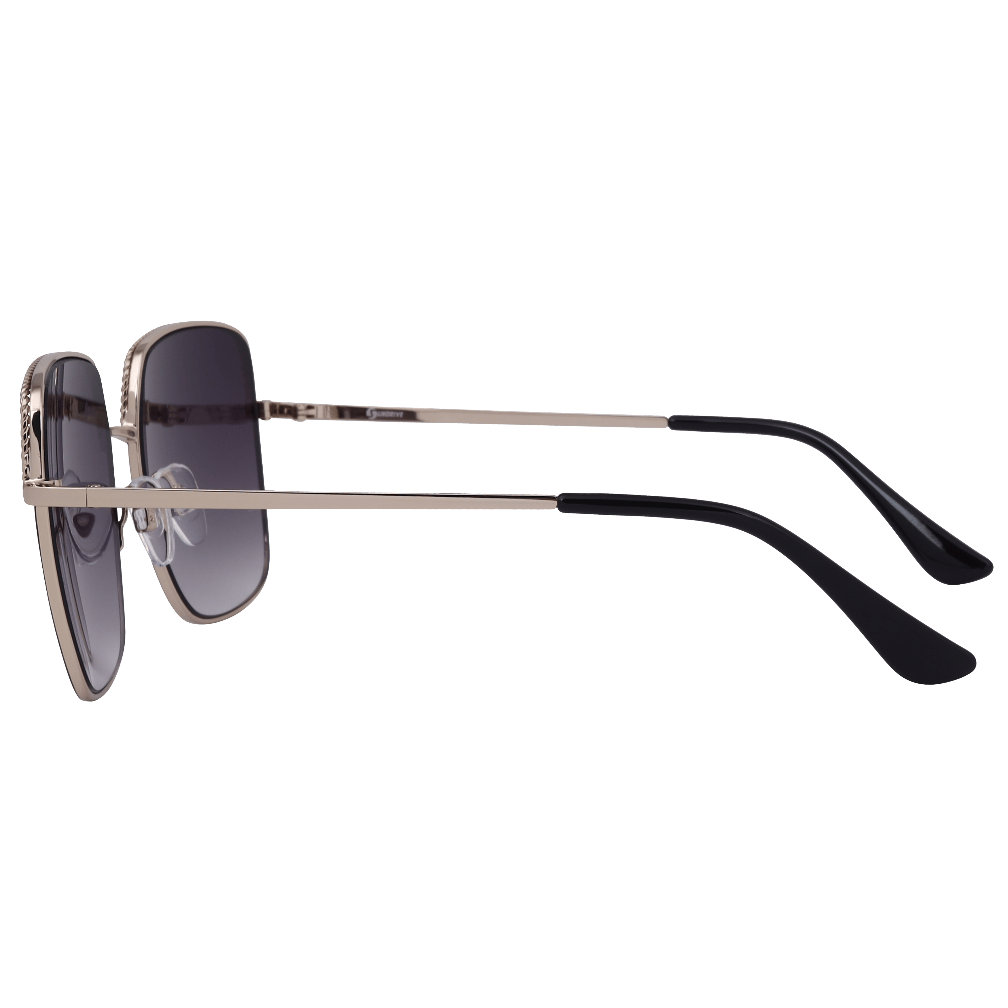 Inspira S901 Sunglass Gold Female Full Metal Sunglass — Gold frame — view 3