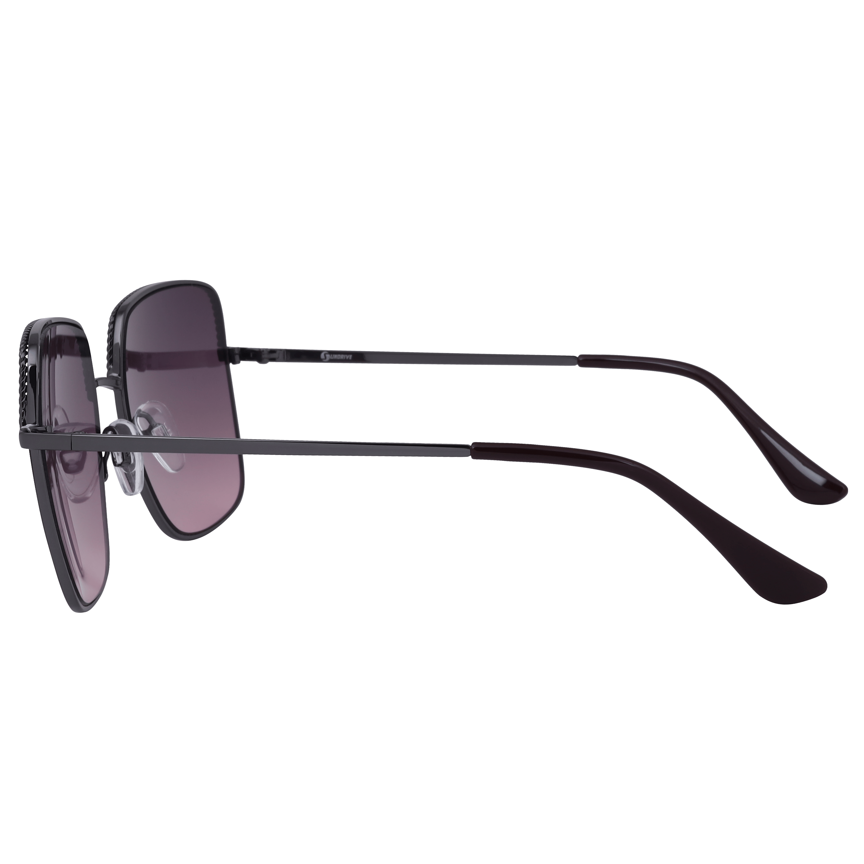 Inspira S901 Sunglass Gun Metal Female Full Metal Sunglass — Gun Metal frame — view 3
