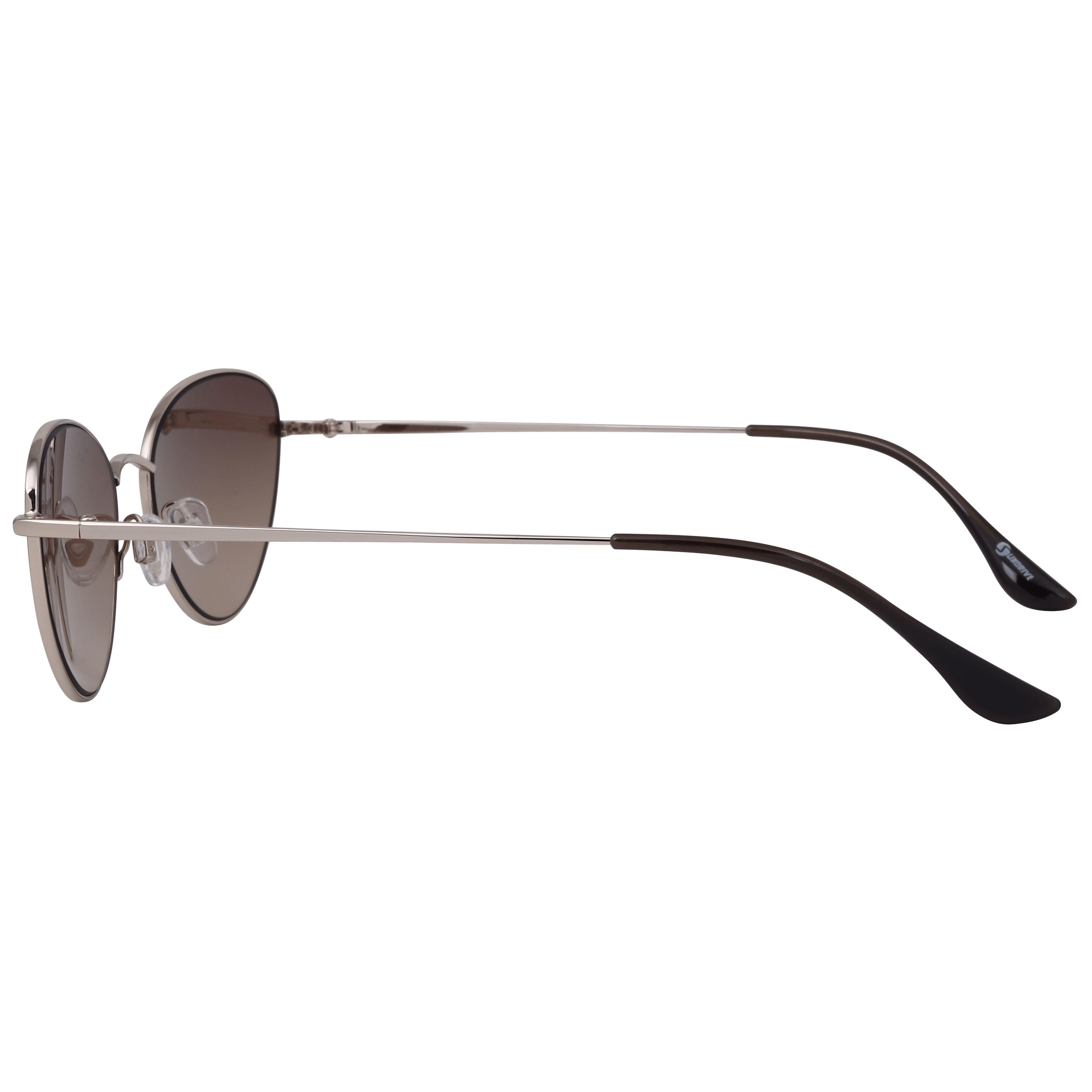 Inspira S80899 Sunglass Gold Female Full Metal Sunglass — Gold frame — view 3