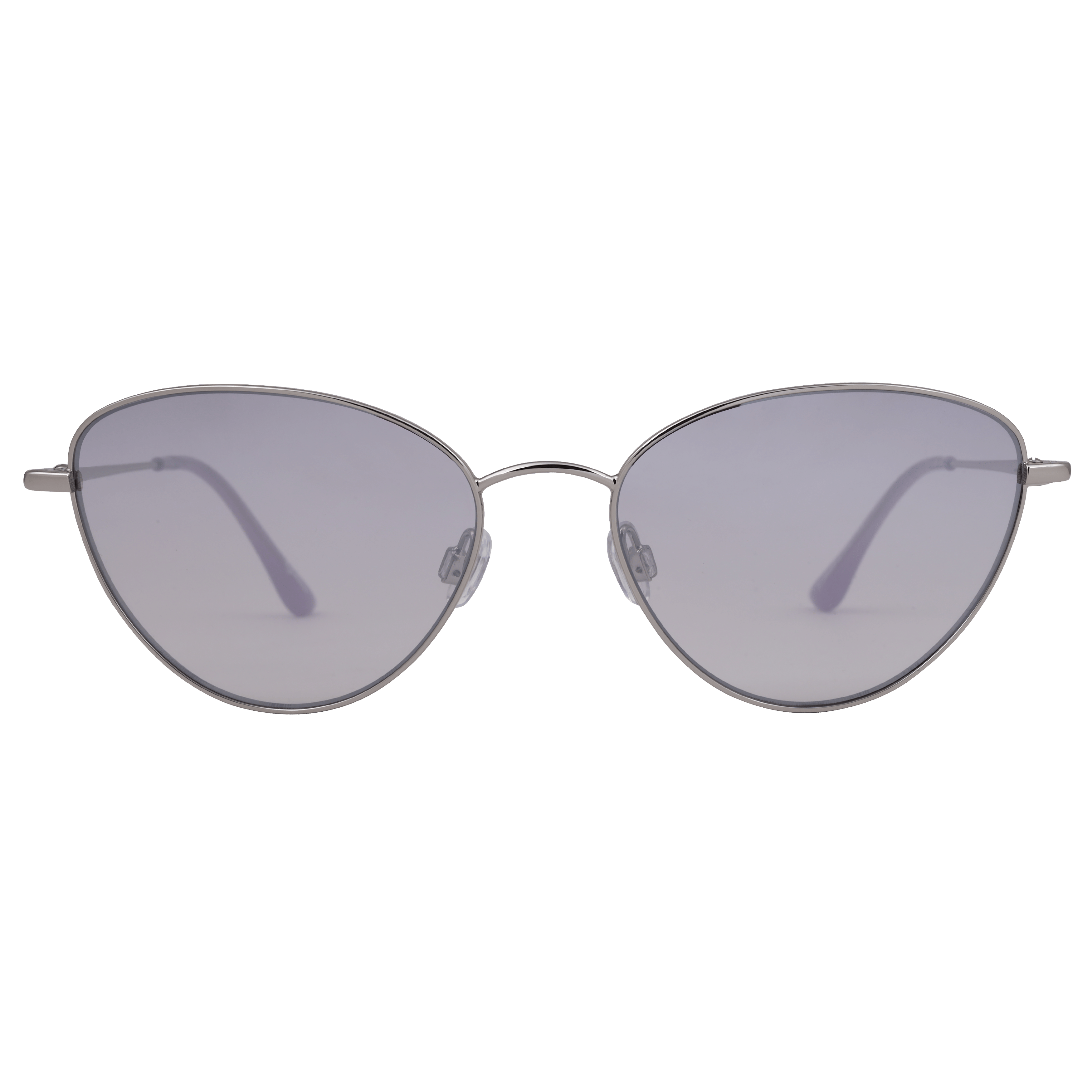 Inspira S80899 Sunglass Silver Female Full Metal Sunglass — Silver frame — view 2