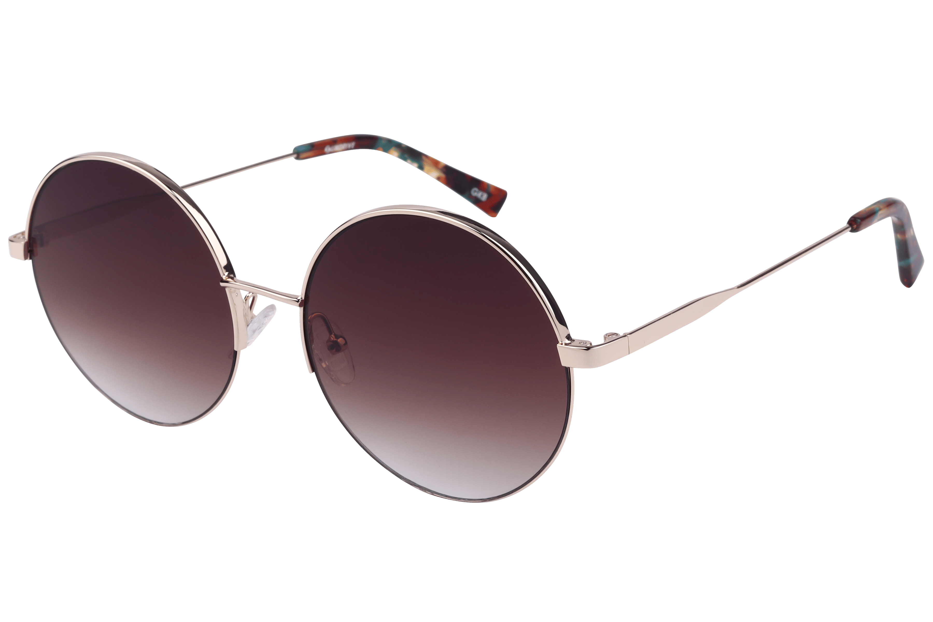 Inspira BS8039 Sunglass Gold Female Full Metal — Gold frame