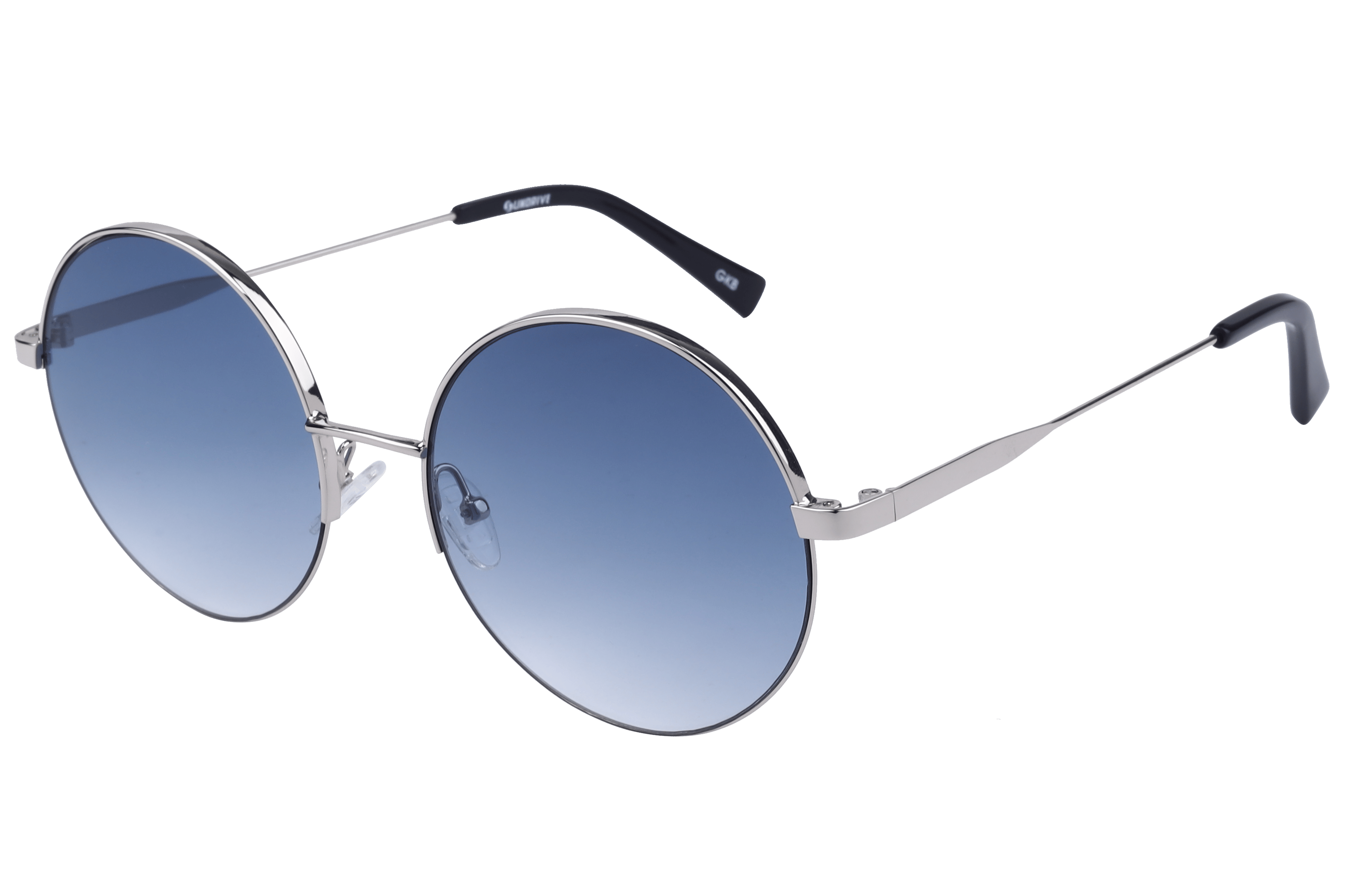 Inspira BS8039 Sunglass Silver Female Full Metal — Silver frame