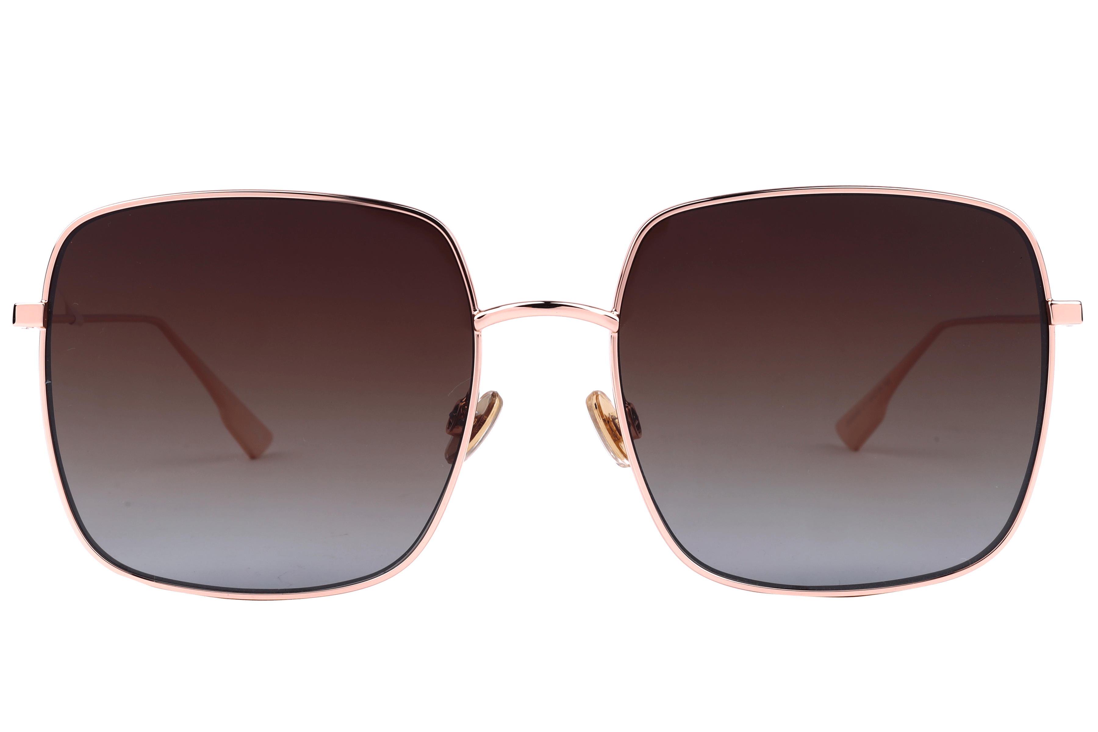Inspira BS8068 Sunglass Gold Female Full Metal Sunglass — Gold frame — view 1