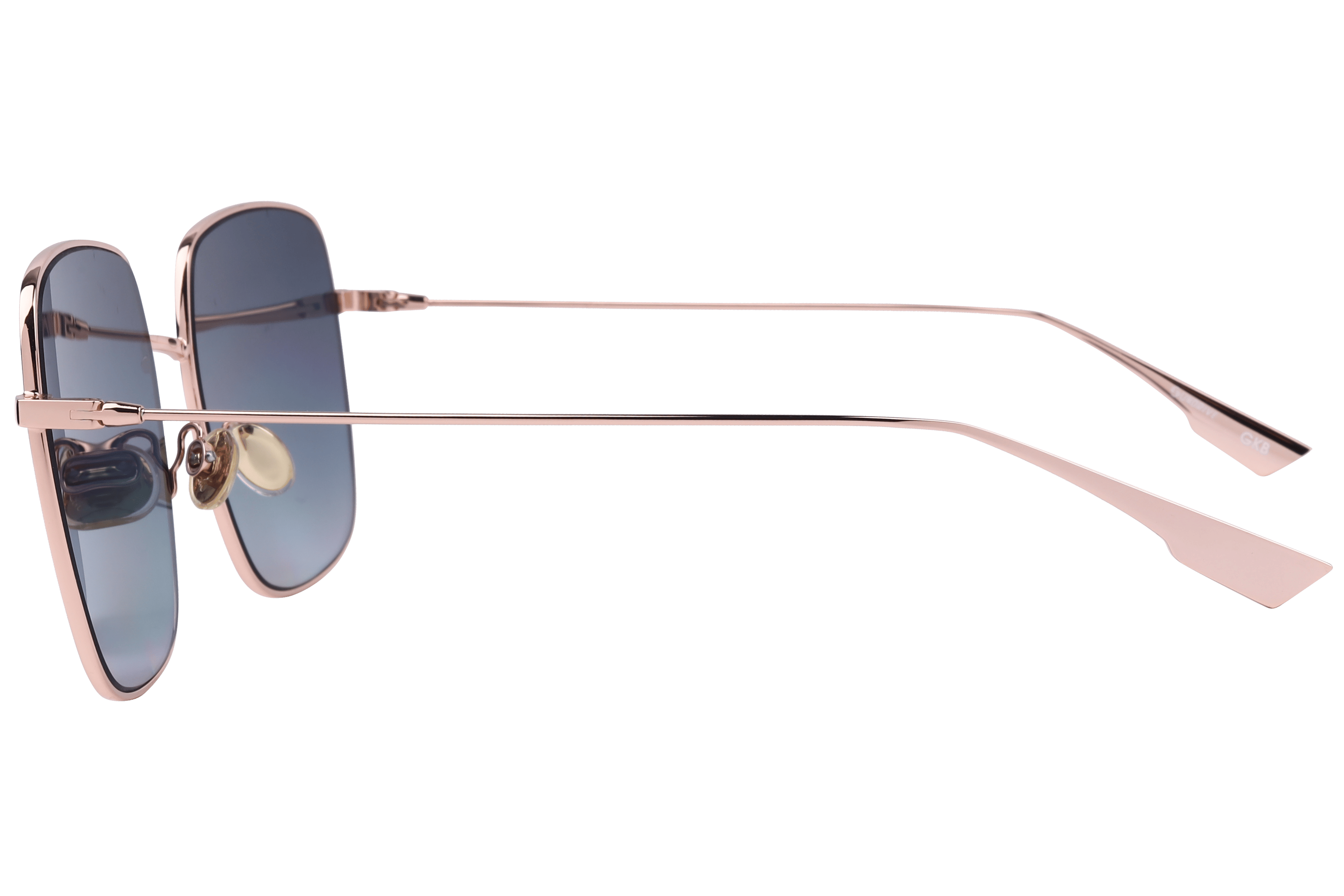 Inspira BS8068 Sunglass Gold Female Full Metal Sunglass — Gold frame — view 3