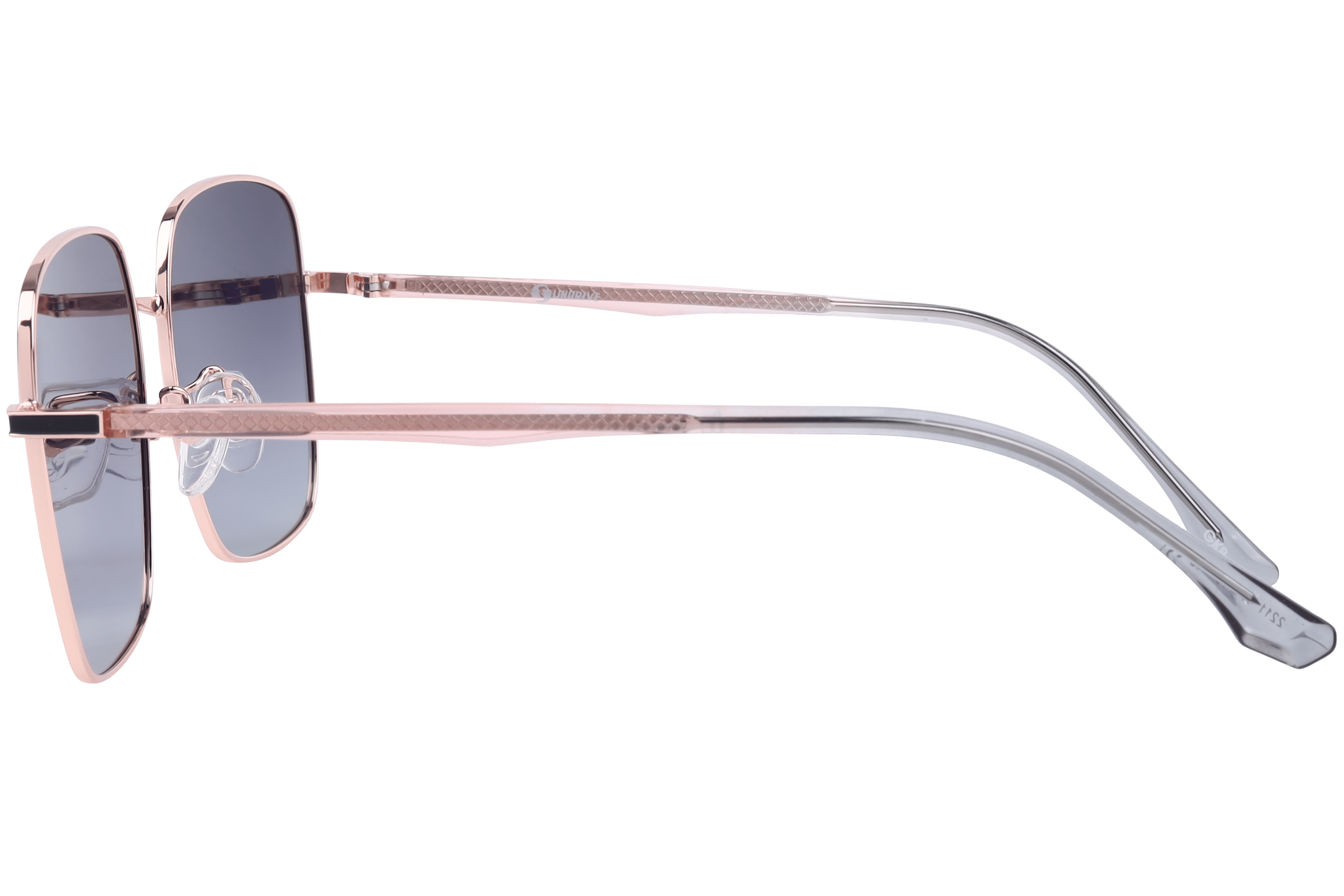 Inspira 2211 Sunglass Gold Female Full Shell Sunglass — view 3