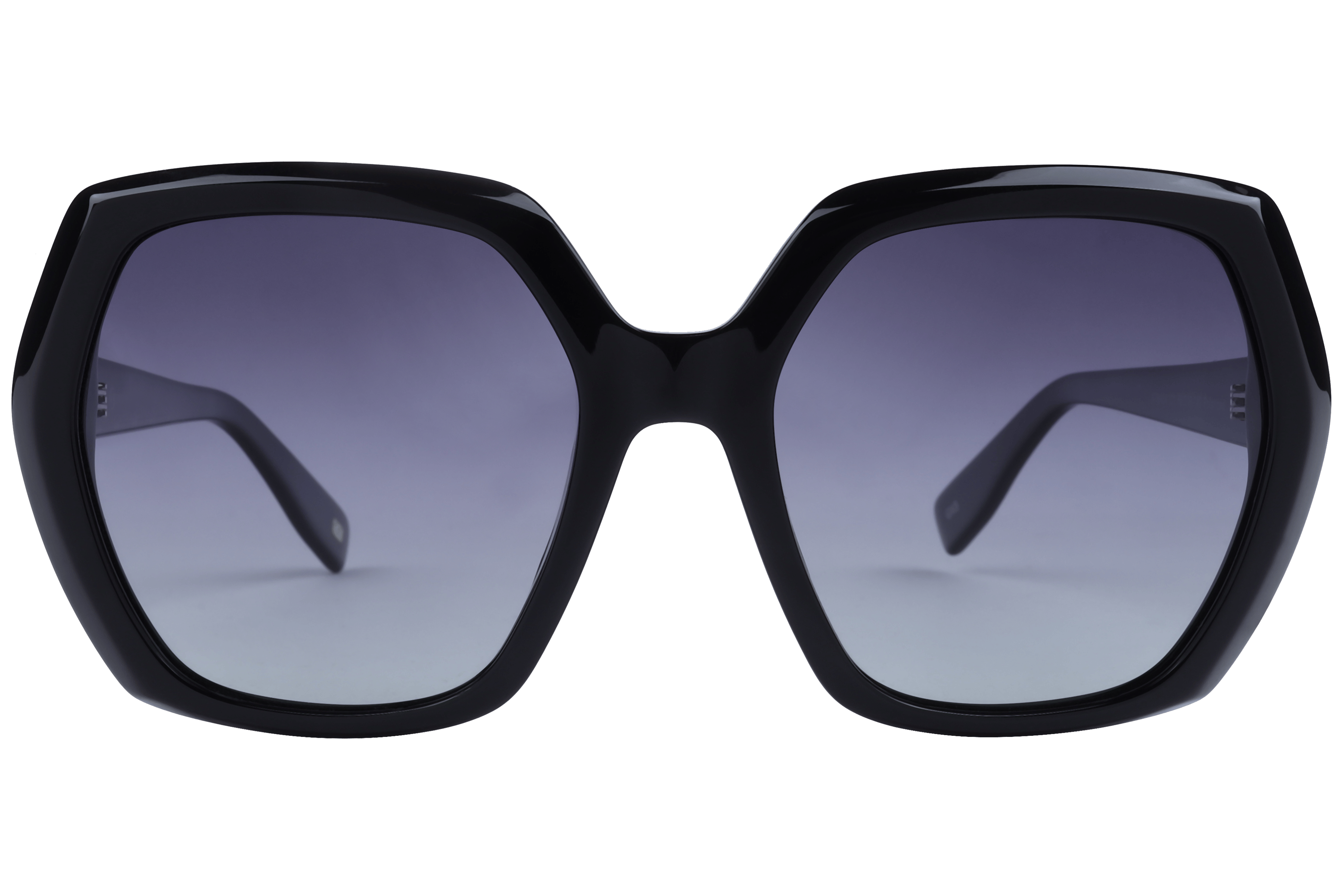 Inspira AT8484 Sunglass Black Female Full Shell Sunglass — Black frame — view 2