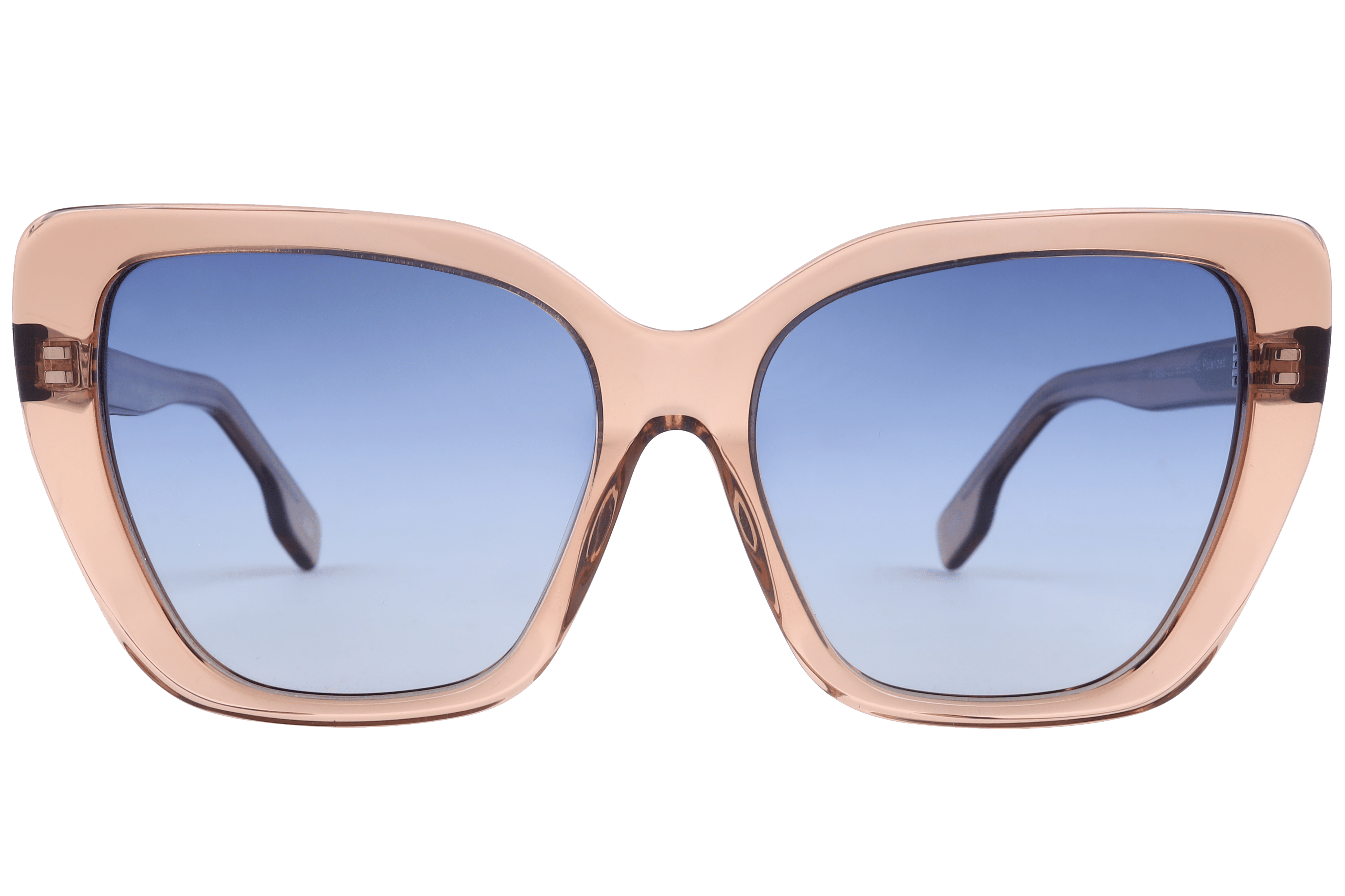 Inspira AT8506 Sunglass Transparent Brown Female Full Shell Sunglass — Transparent Brown frame — view 2