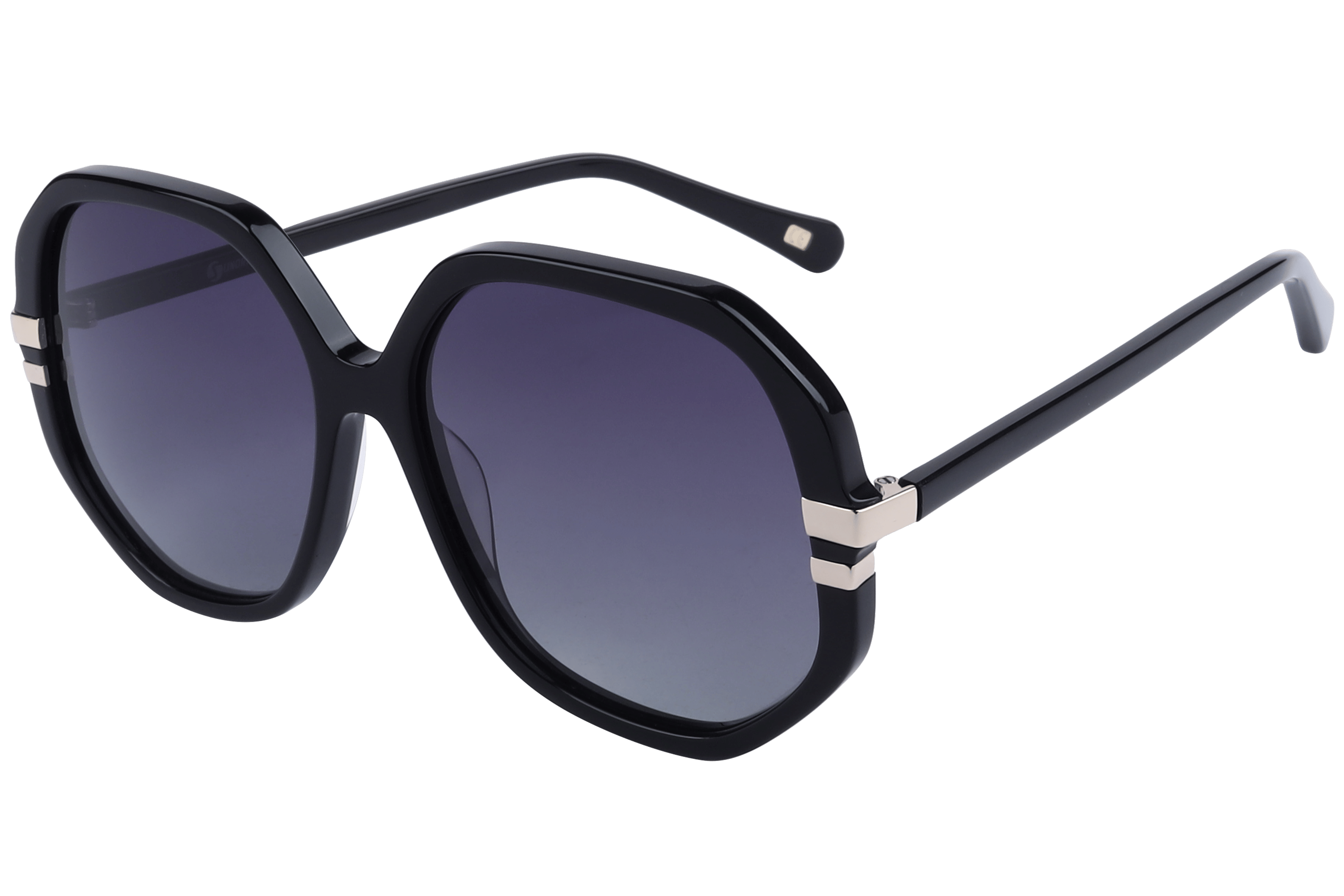 Inspira AT8489 Sunglass Black Female Full Shell — Black frame