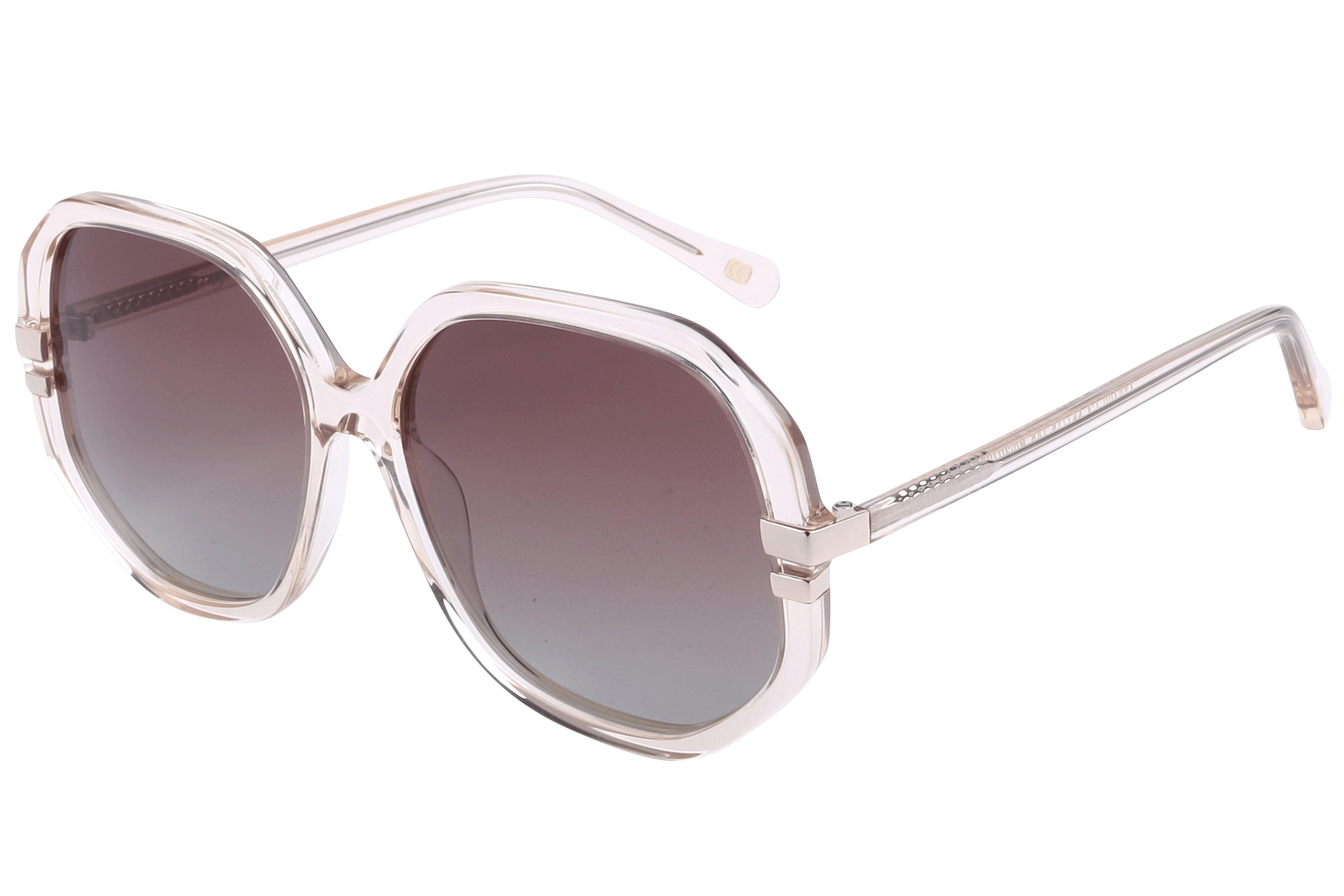 Inspira AT8489 Sunglass Beige Female Full Shell — Beige frame