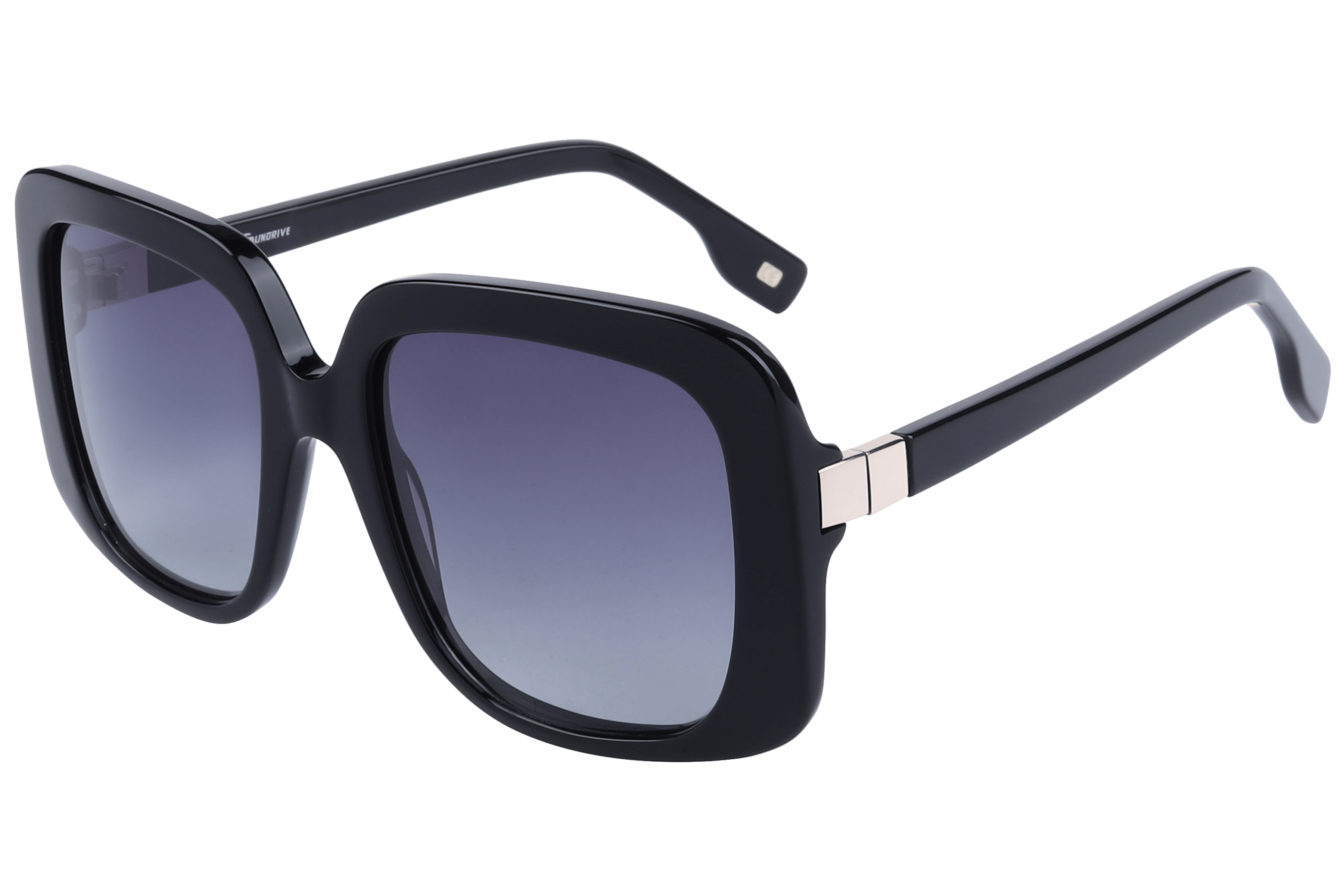 Inspira AT8502 Sunglass Black Female Full Shell — Black frame