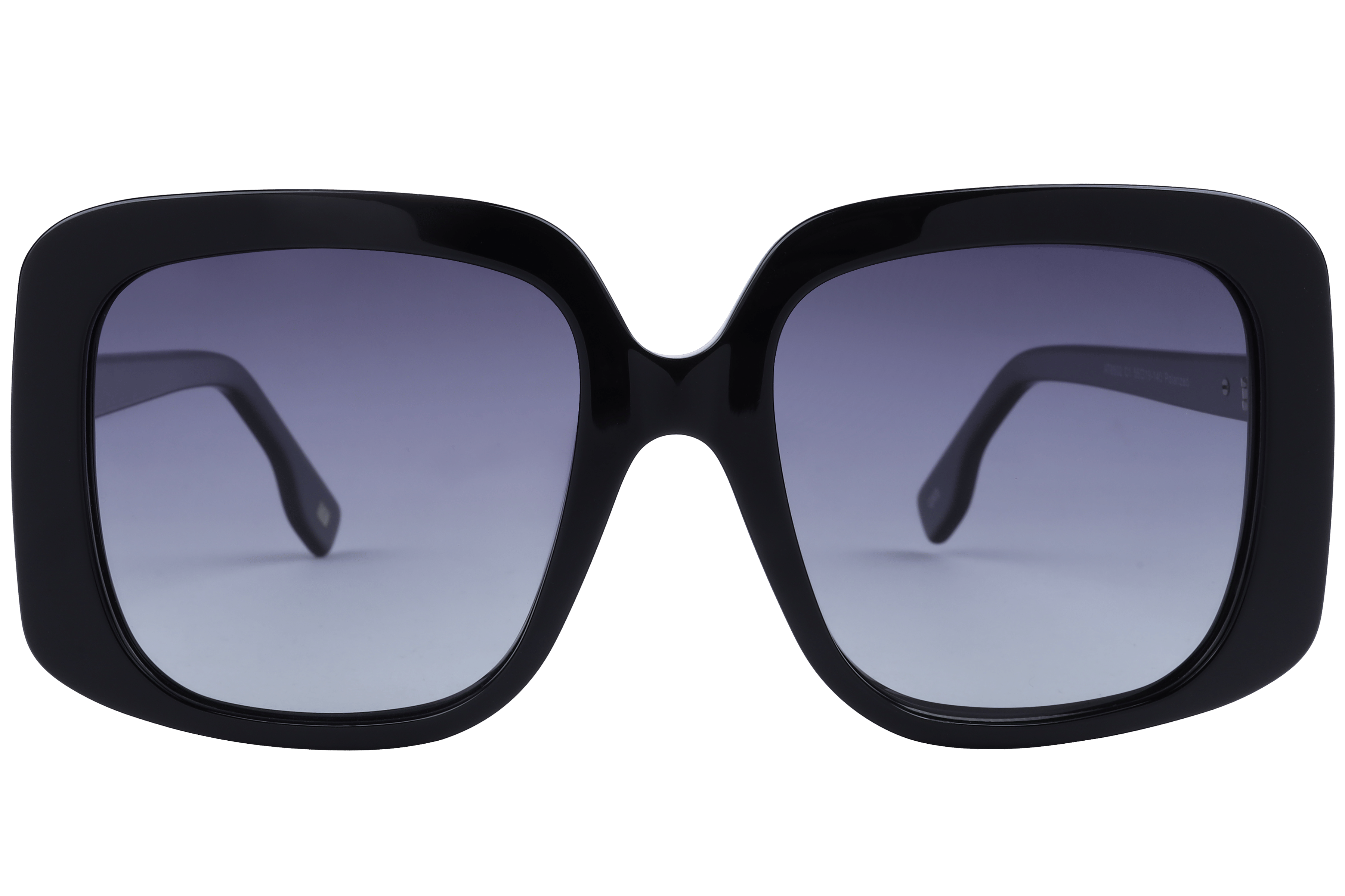 Inspira AT8502 Sunglass Black Female Full Shell Sunglass — Black frame — view 2