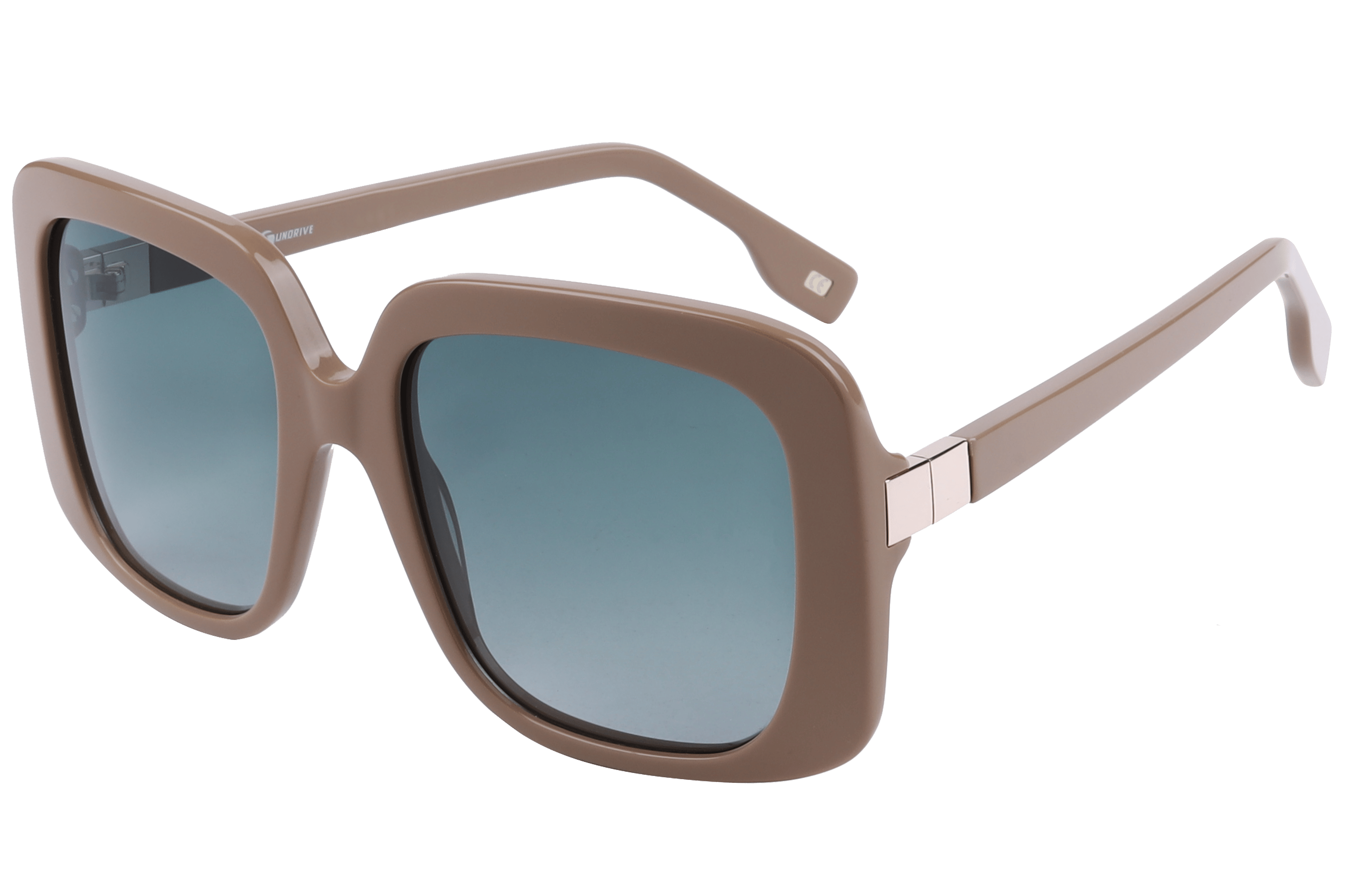 Inspira AT8502 Sunglass Beige Female Full Shell — Beige frame