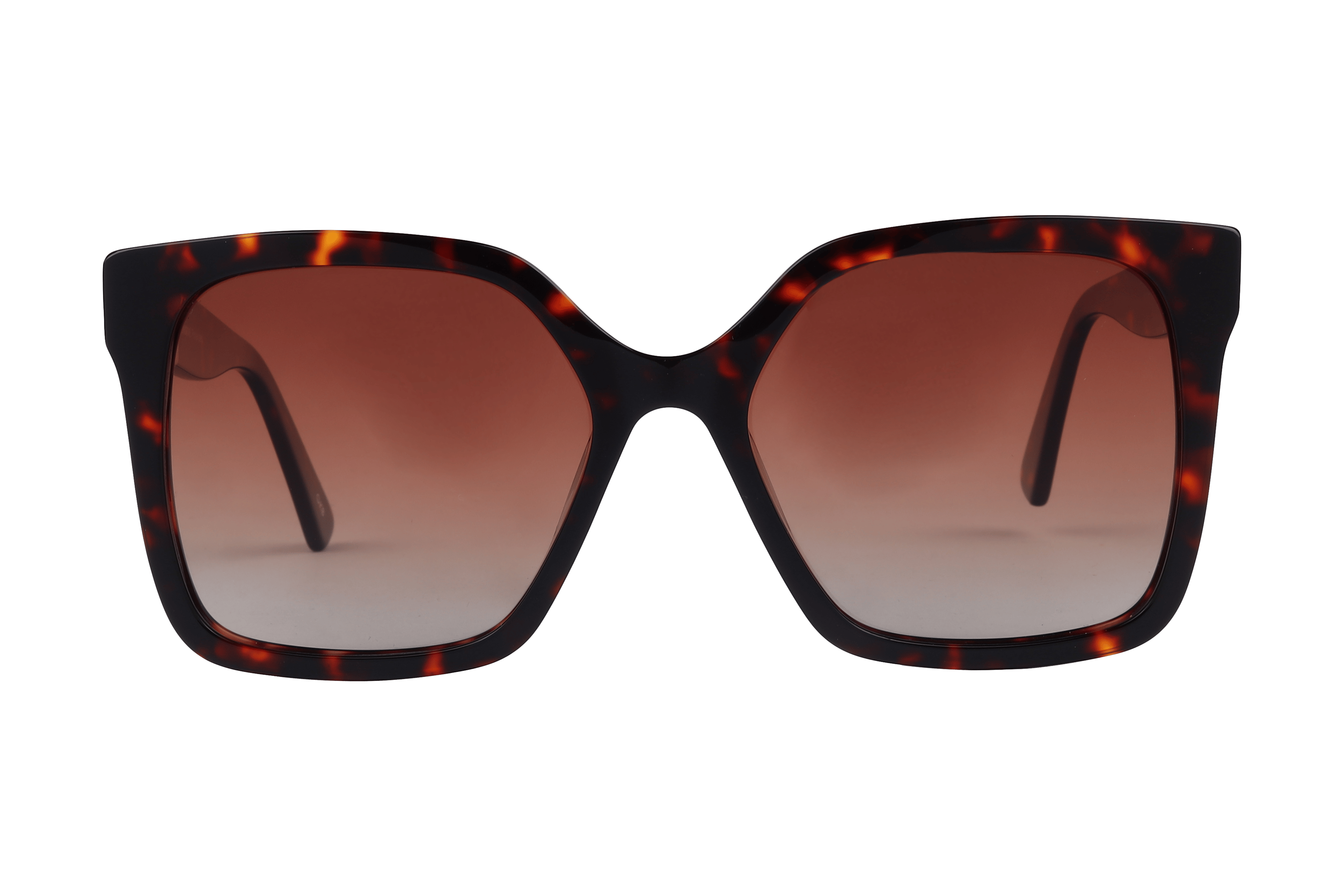 Inspira BS8107 Sunglass Havana Female Full Shell — Beige frame