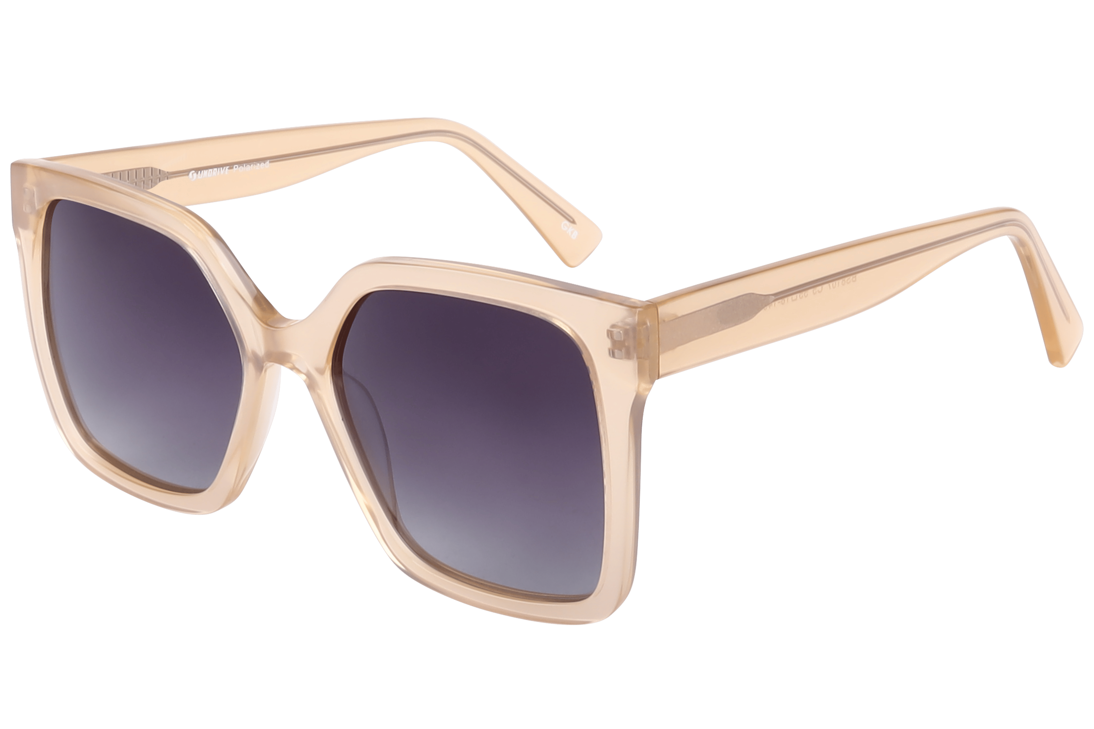 Inspira BS8107 Sunglass Beige Female Full Shell — Beige frame