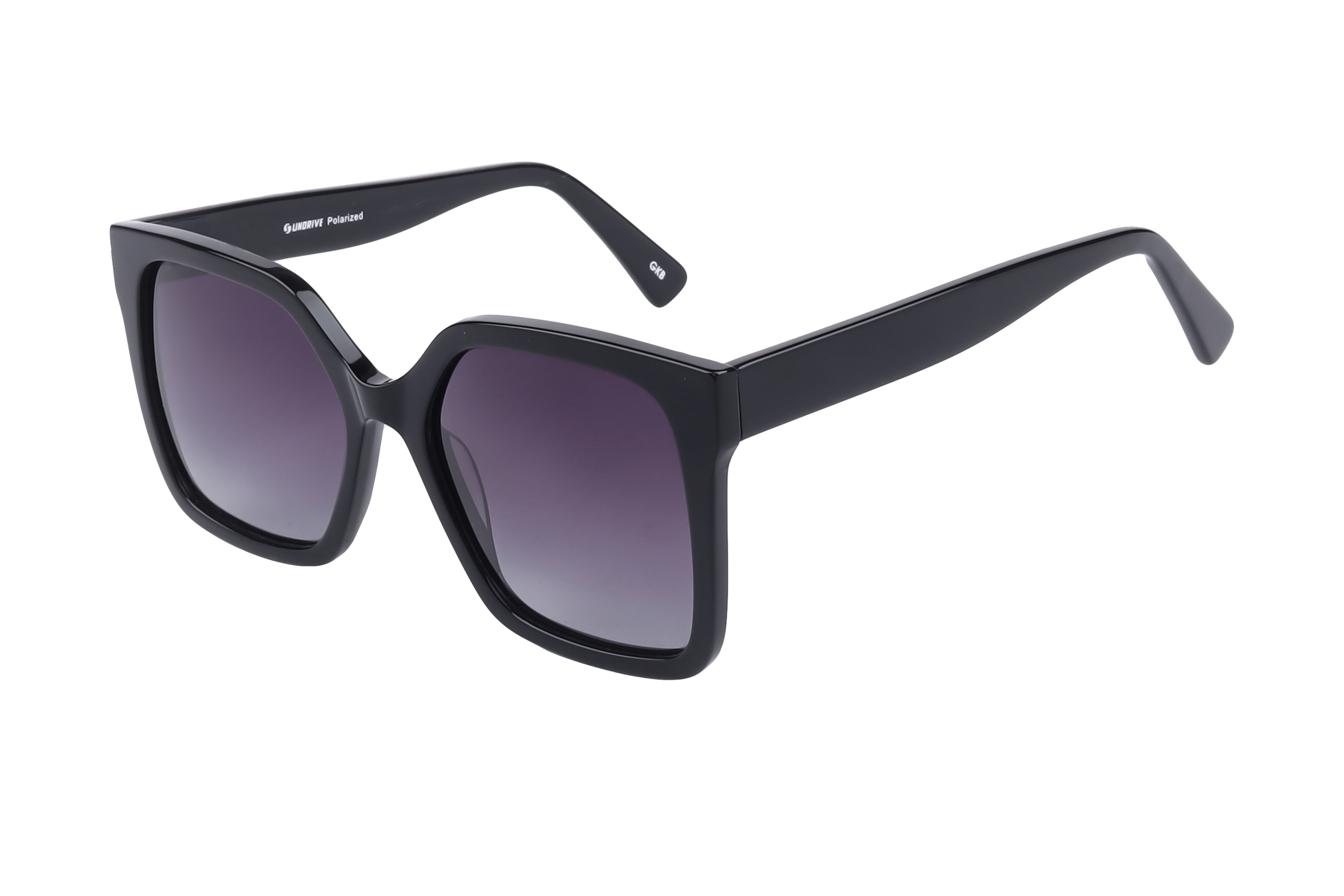 Inspira BS8107 Sunglass Black Female Full Shell — Black frame