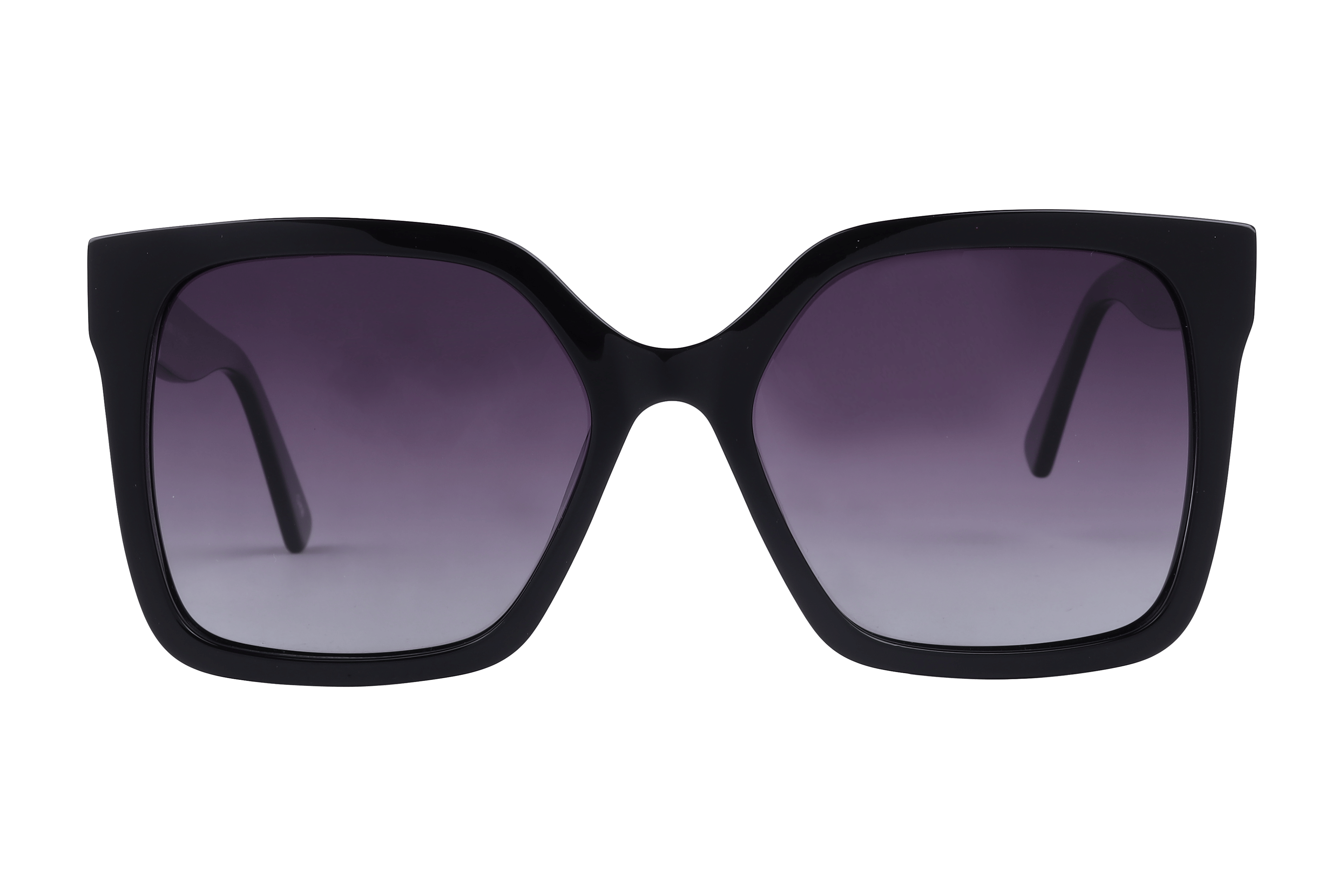 Inspira BS8107 Sunglass Black Female Full Shell Sunglass — Black frame — view 2