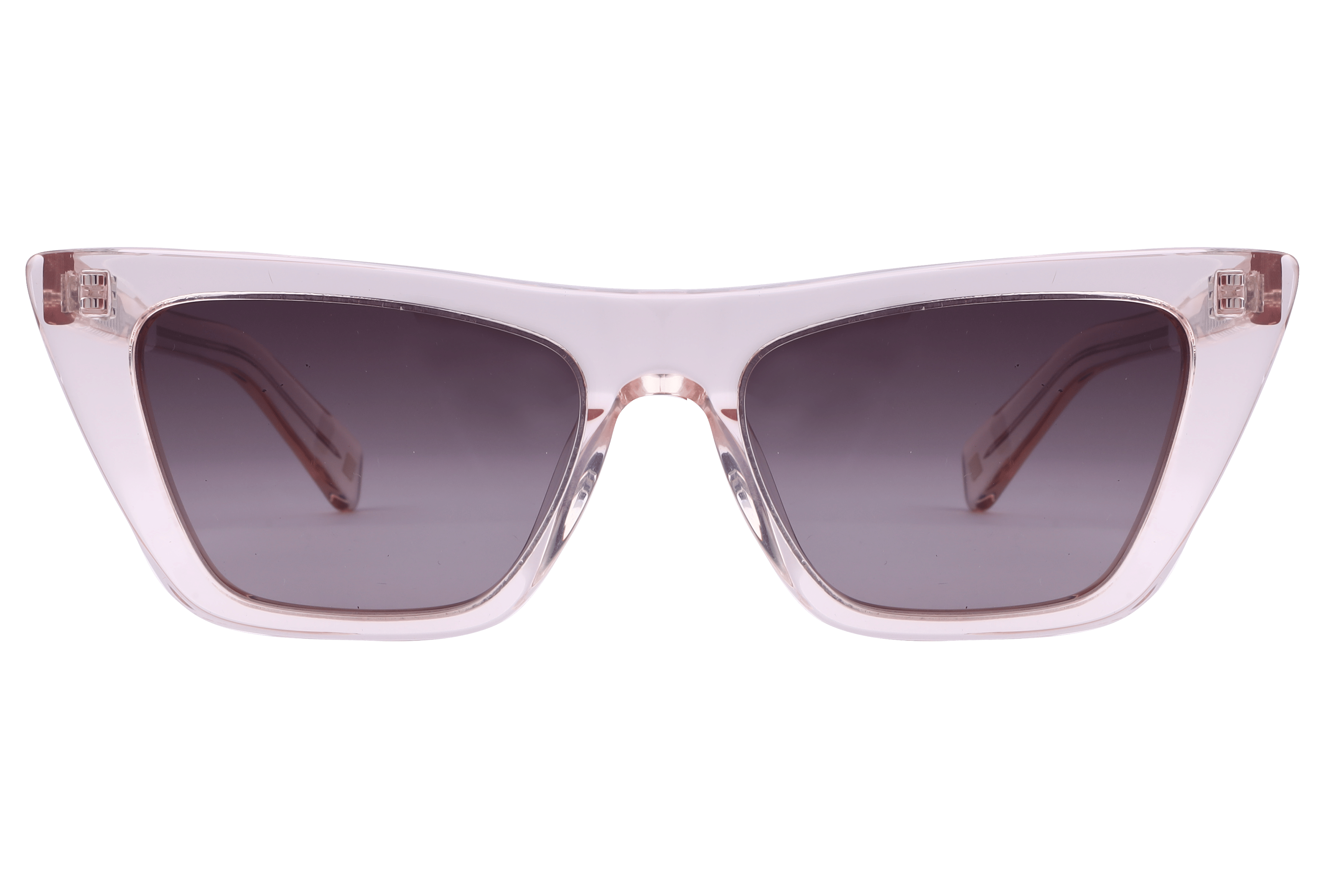 Inspira AT8397 Sunglass Transparent Brown Female Full Shell Sunglass — Transparent Brown frame — view 2