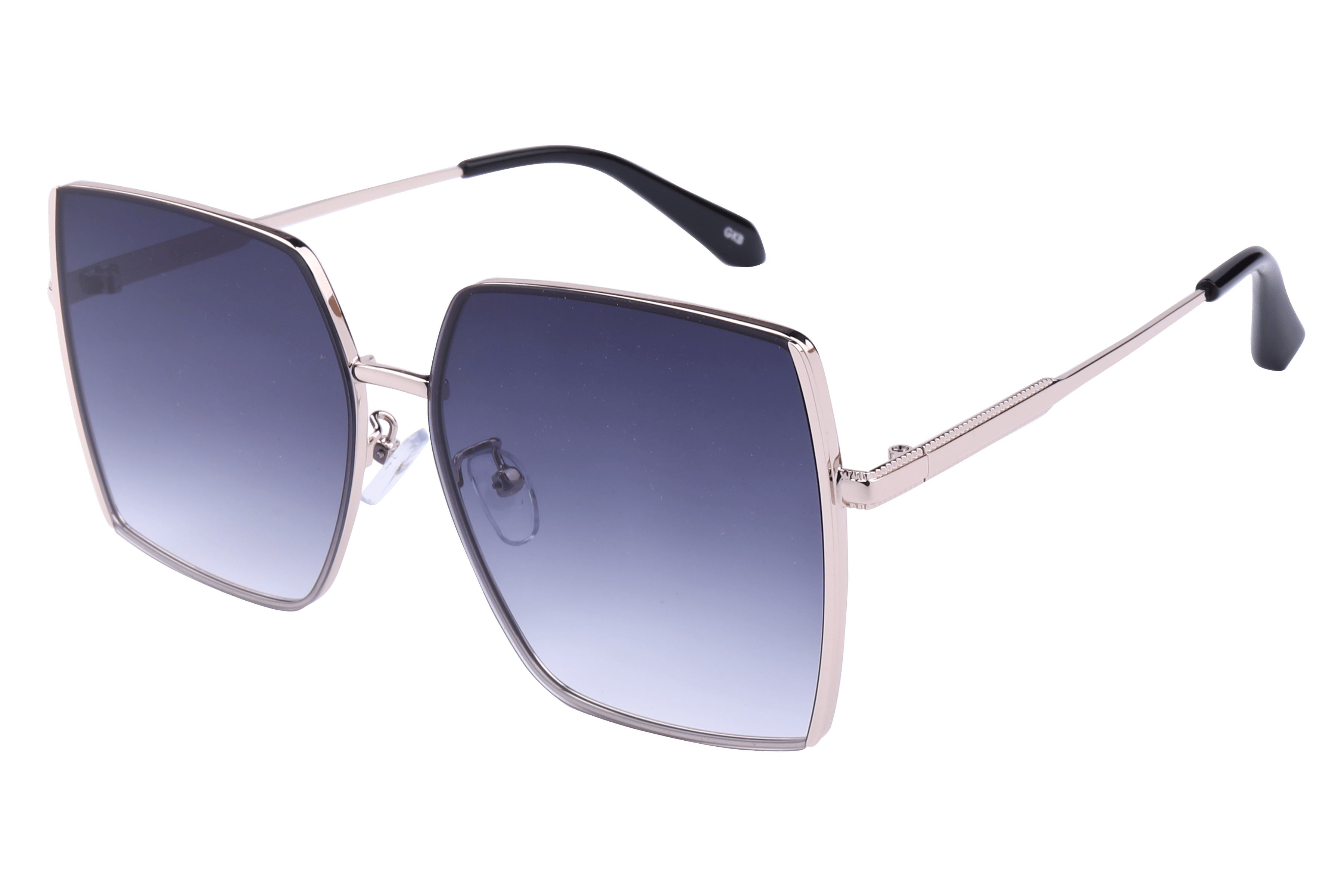 Inspira NJ1561 Sunglass Gold Female Full Metal — Gold frame