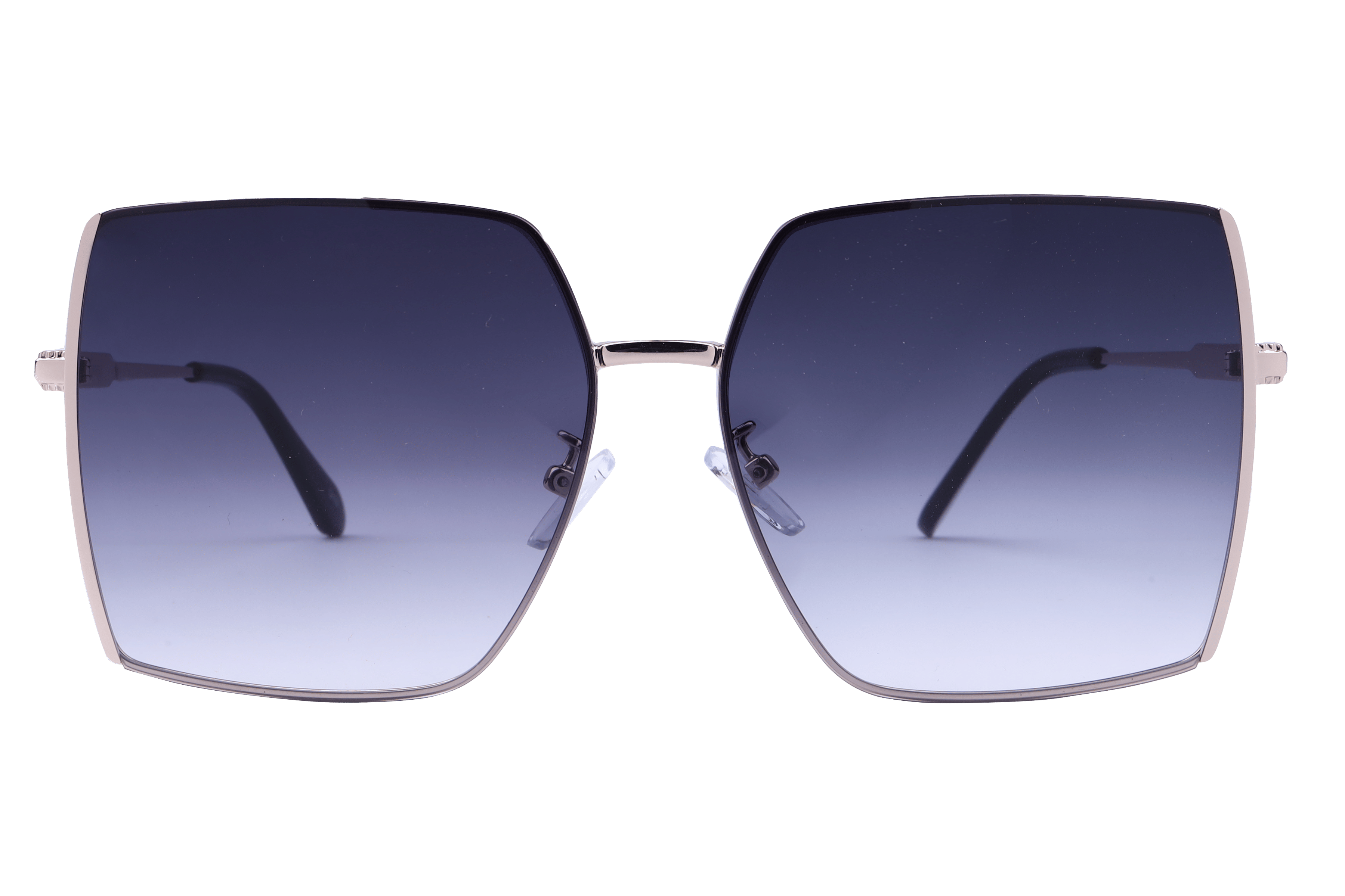 Inspira NJ1561 Sunglass Gold Female Full Metal Sunglass — Gold frame — view 2