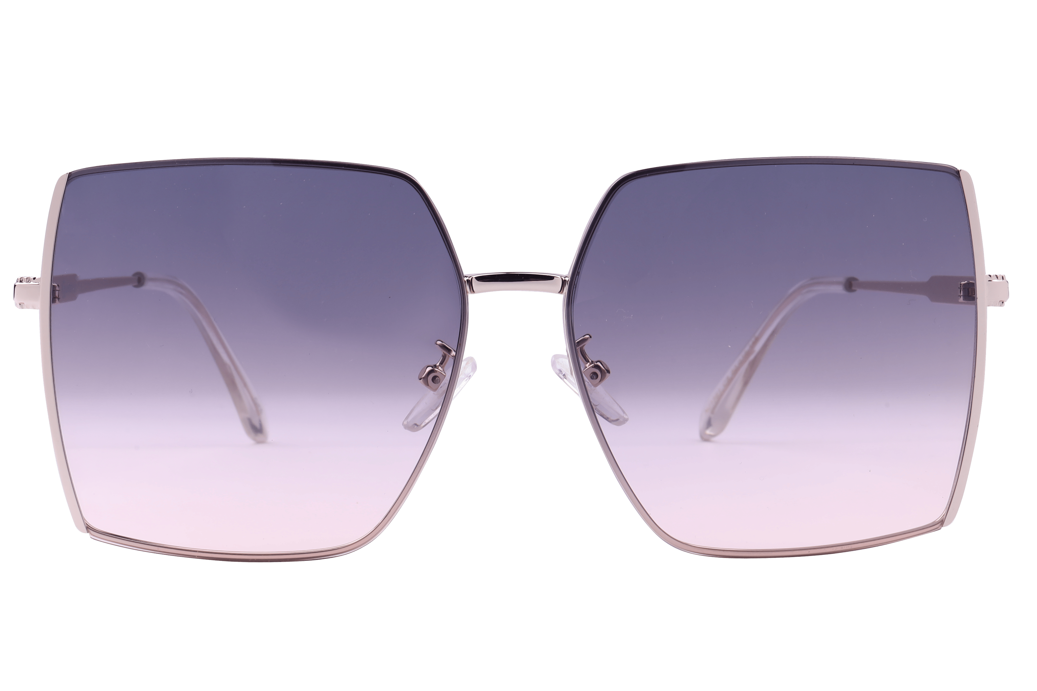 Inspira NJ1561 Sunglass Gold Female Full Metal Sunglass — Gold frame — view 2