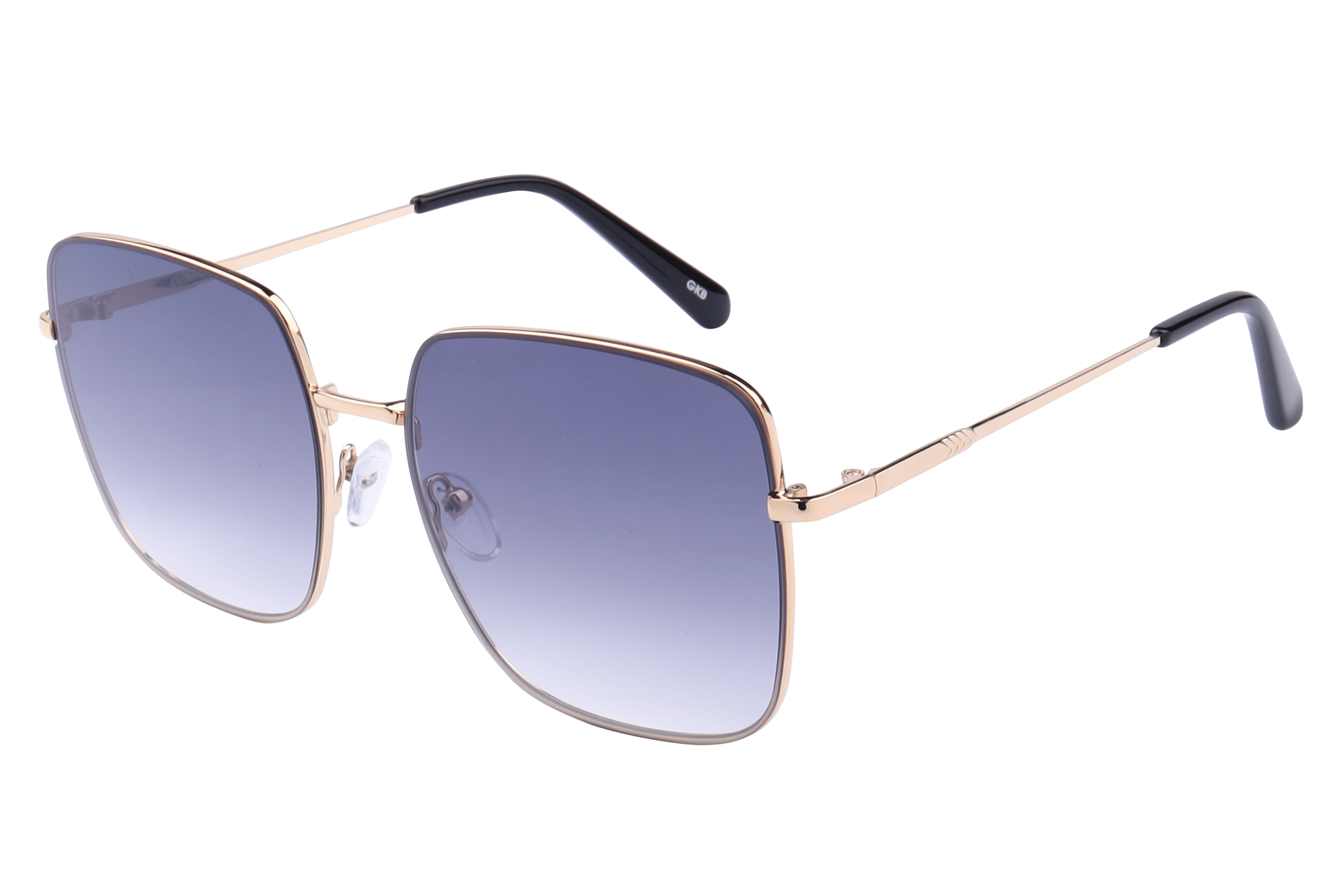 Inspira PZ5039 Sunglass Gold Female Full Metal — Gold frame