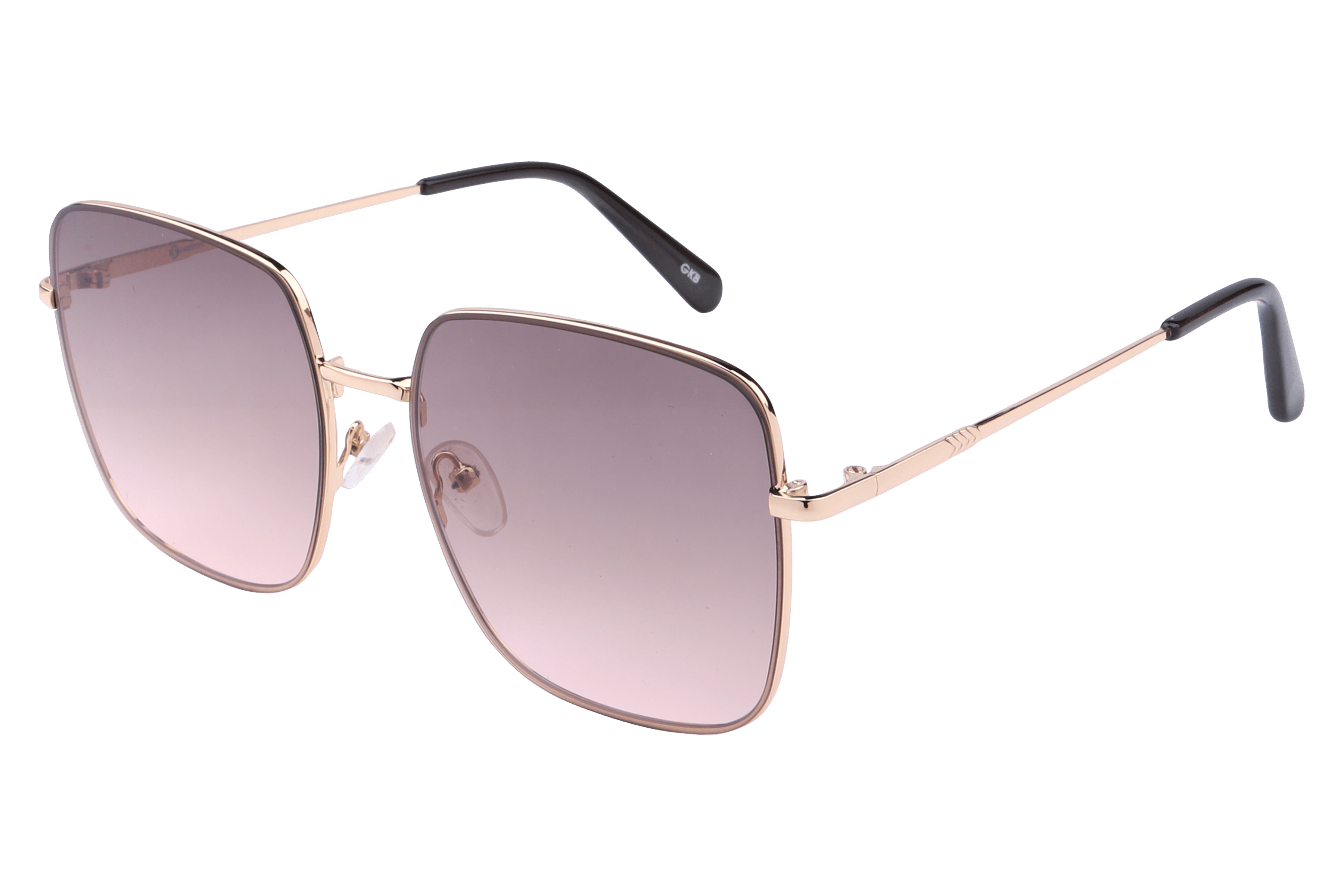 Inspira PZ5039 Sunglass Gold Female Full Metal — Gold frame