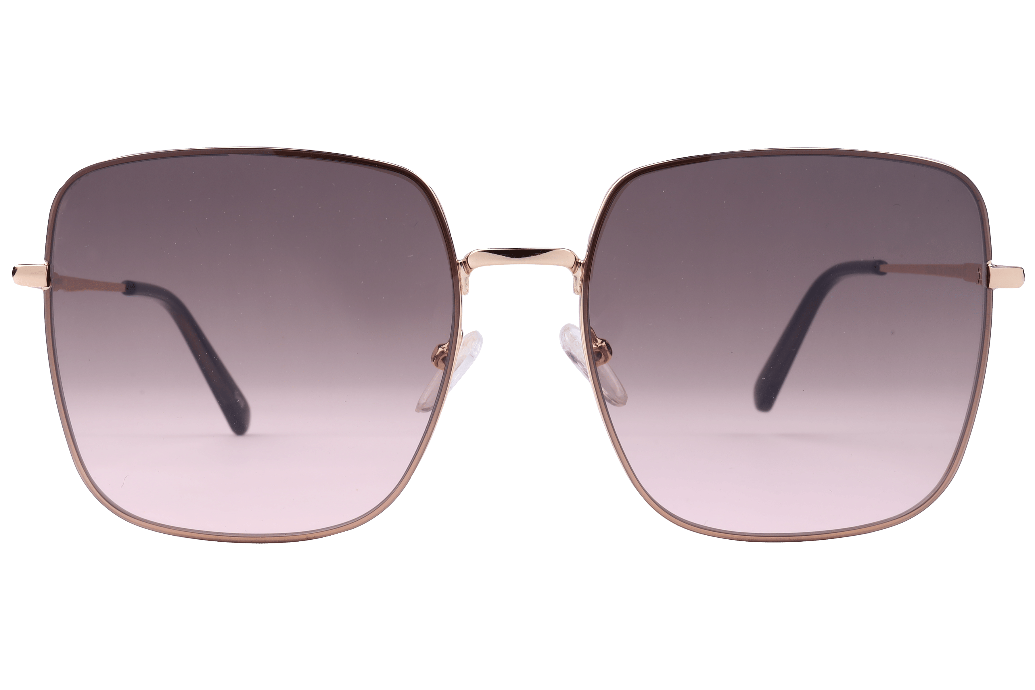 Inspira PZ5039 Sunglass Gold Female Full Metal Sunglass — Gold frame — view 2