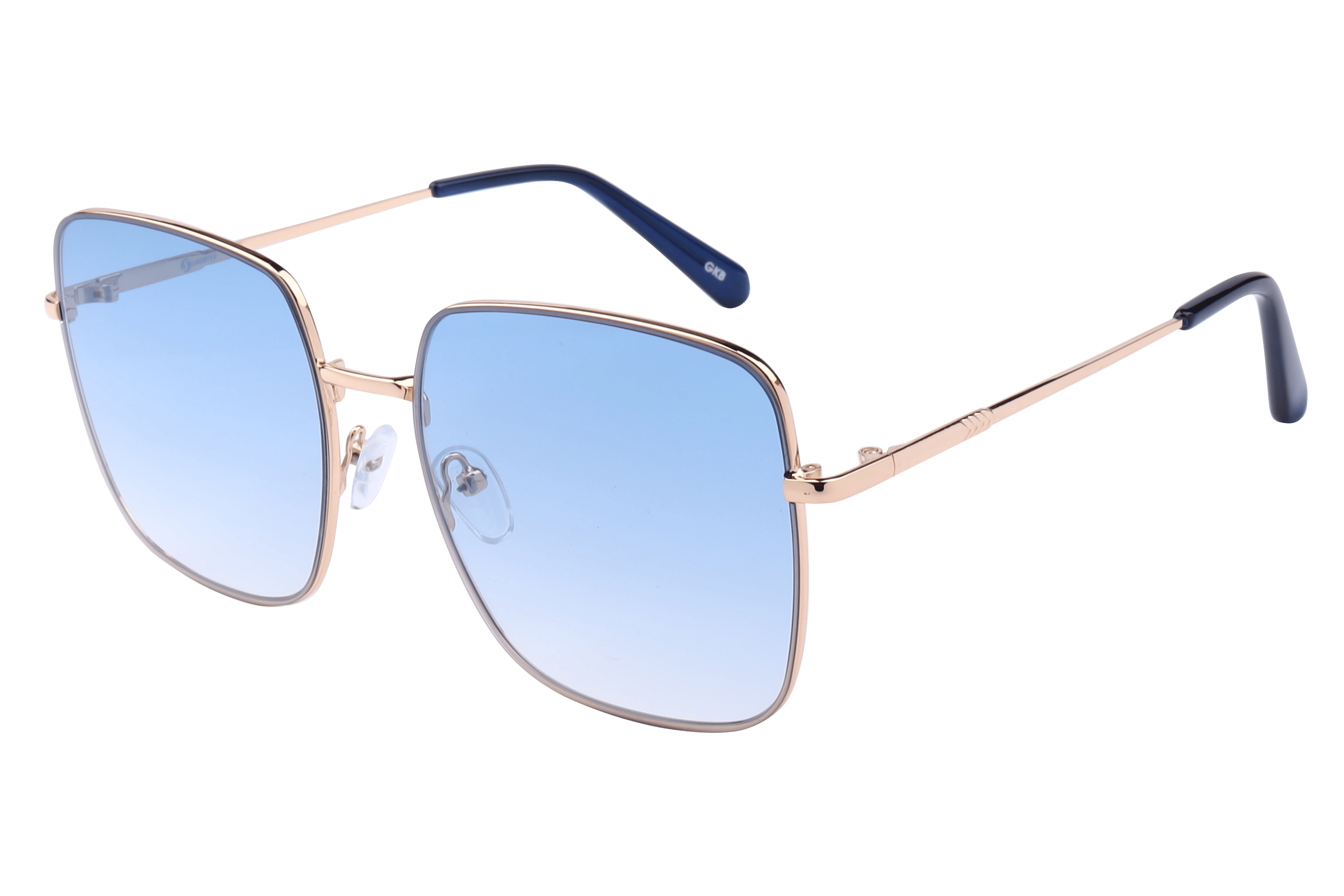 Inspira PZ5039 Sunglass Gold Female Full Metal — Gold frame