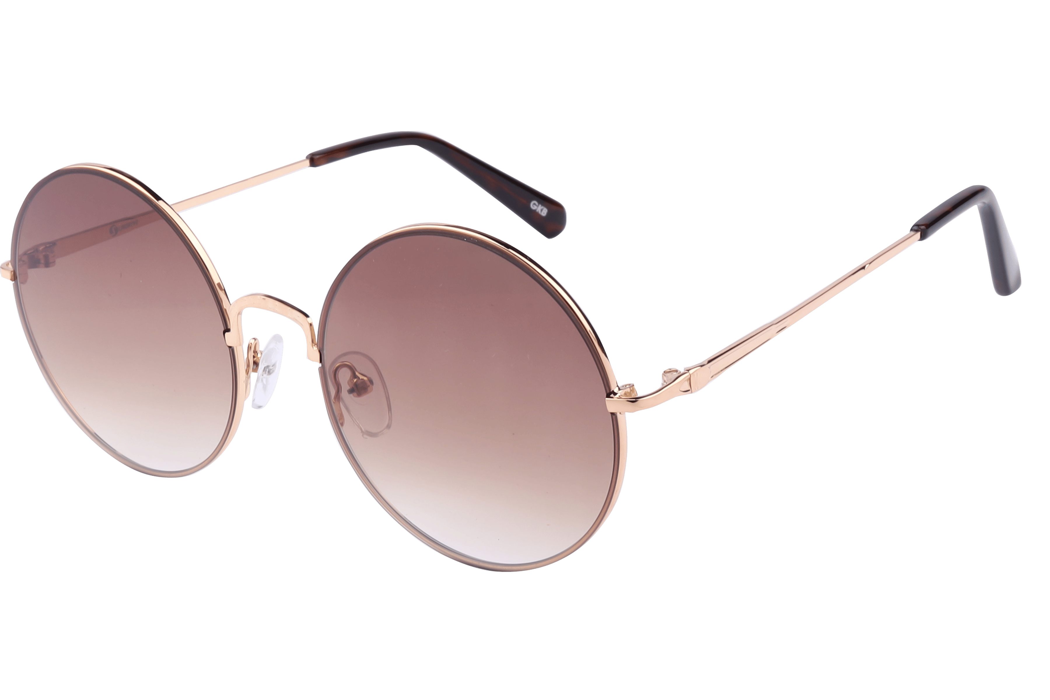 Inspira PZ5045 Sunglass Gold Female Full Metal — Gold frame