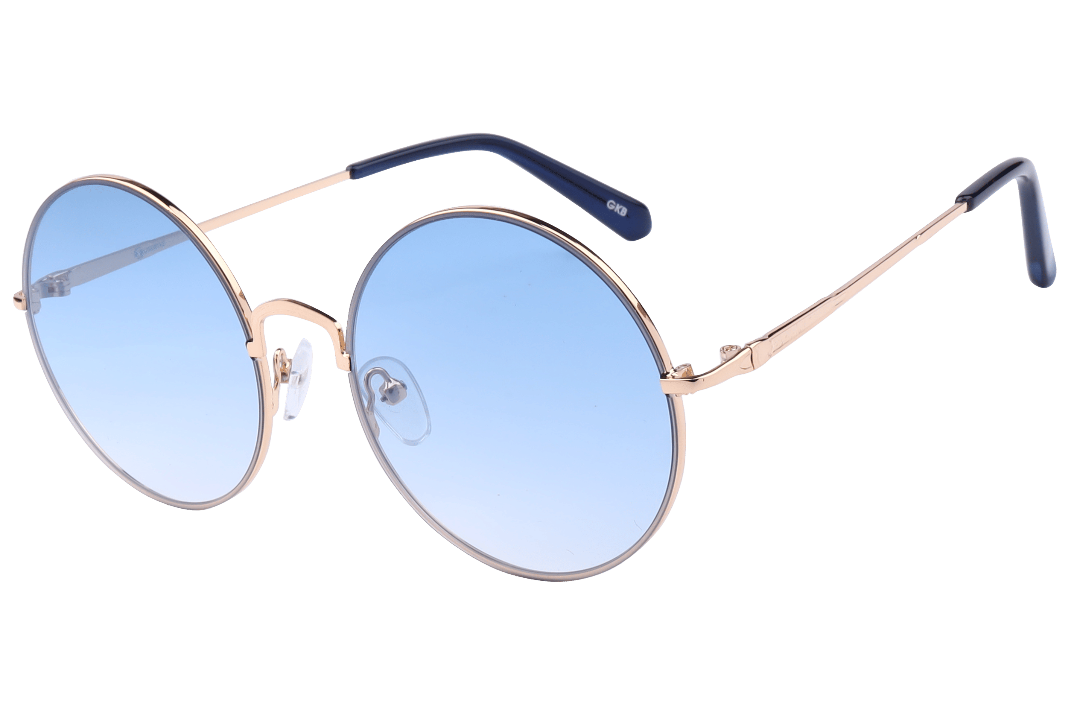 Inspira PZ5045 Sunglass Gold Female Full Metal — Gold frame