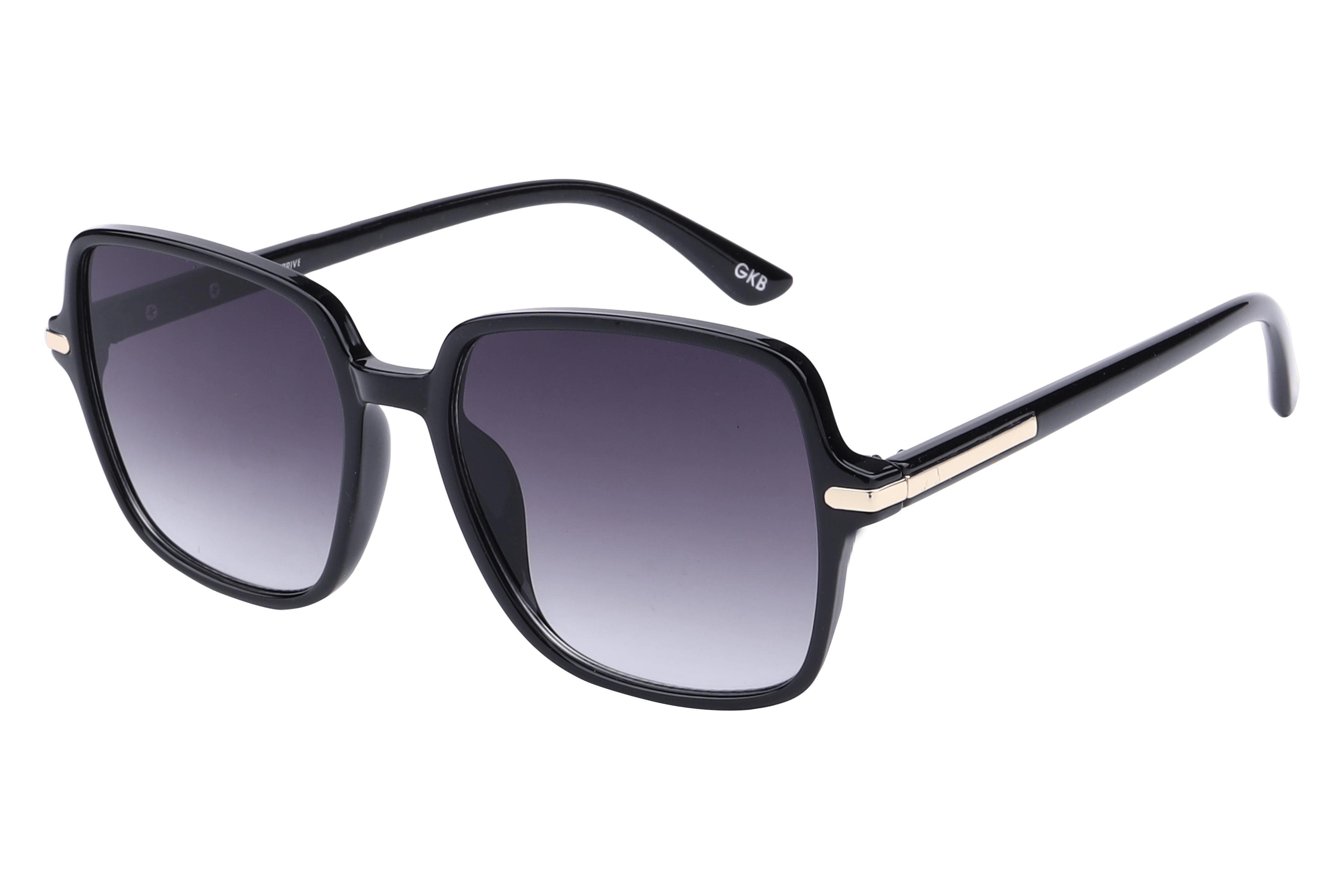 Inspira SD 1211 Sunglass Black Female Full Shell — Violet frame