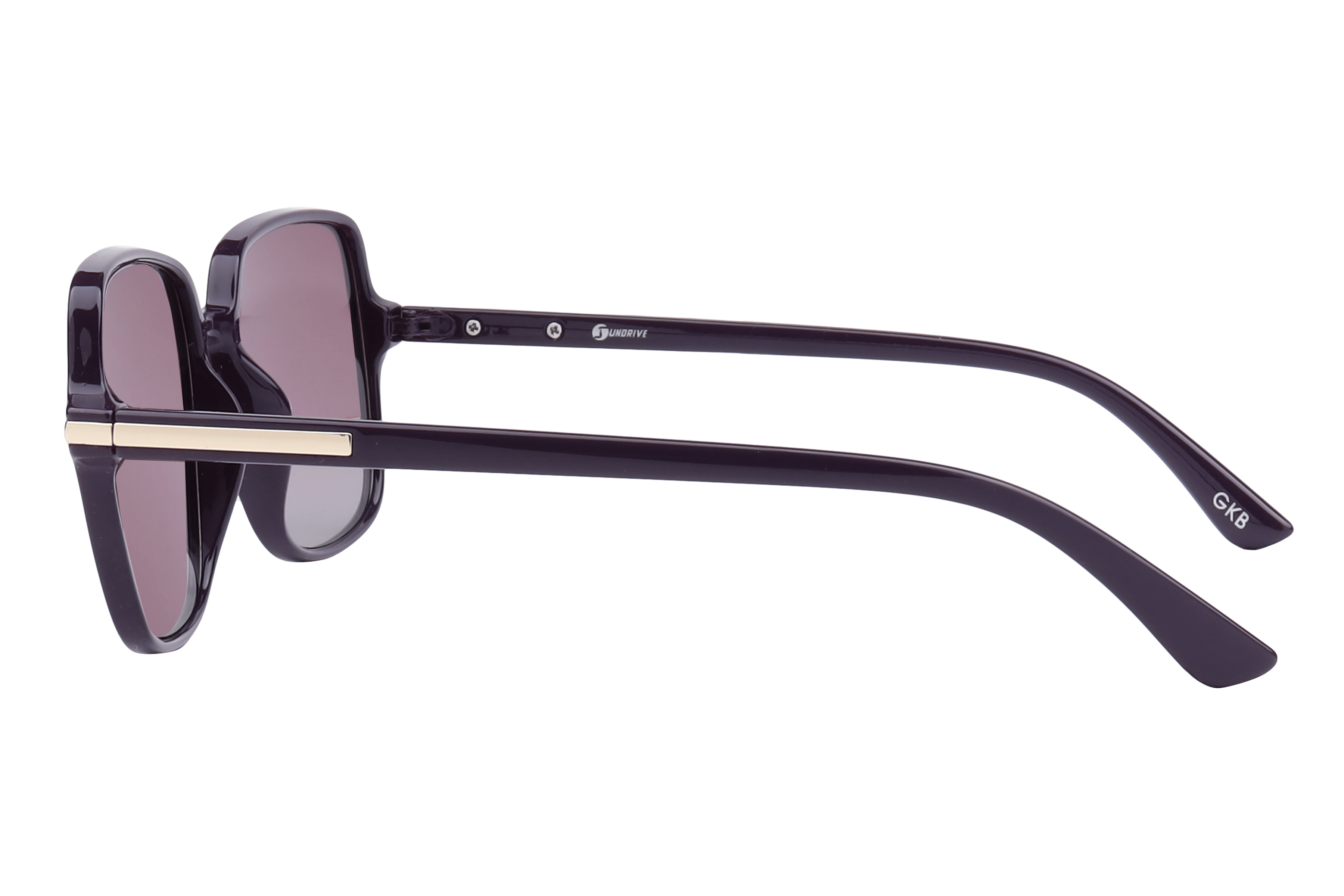 Inspira SD 1211 Sunglass Violet Female Full Shell Sunglass — Violet frame — view 3