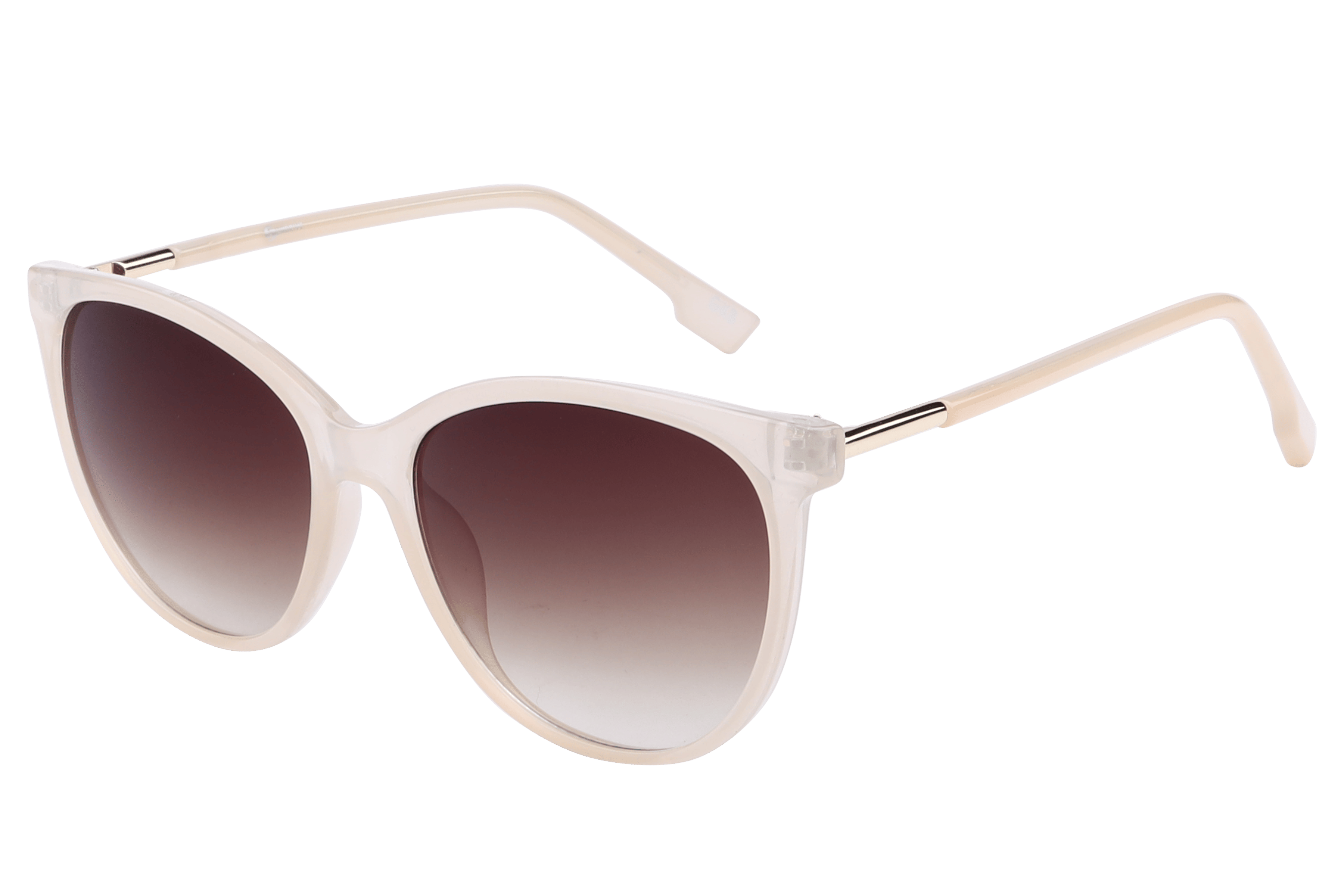 Inspira SD 1217 Sunglass Beige Female Full Metal — Beige frame