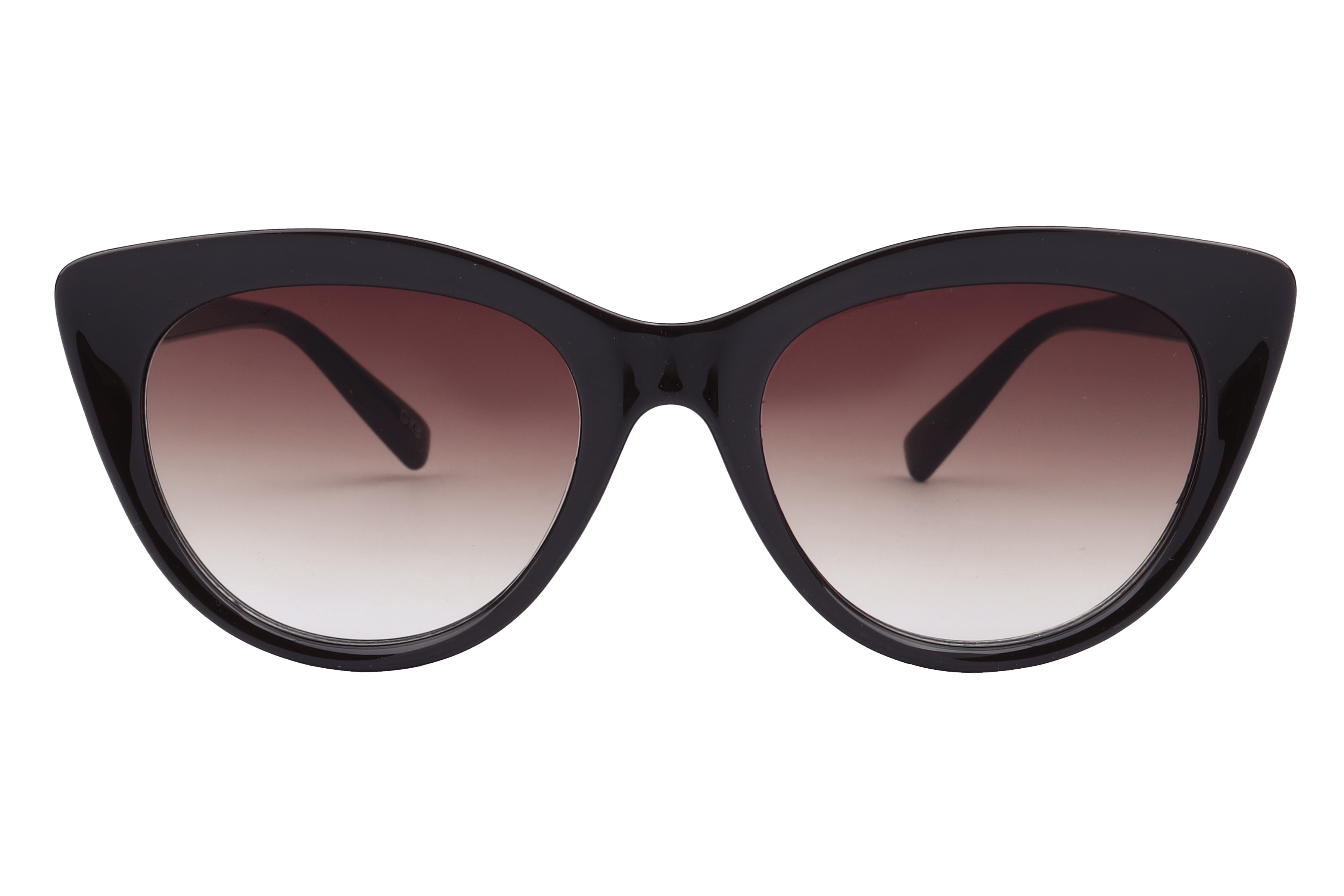 Inspira SD 1216 Sunglass Brown Female Full Shell — Green frame