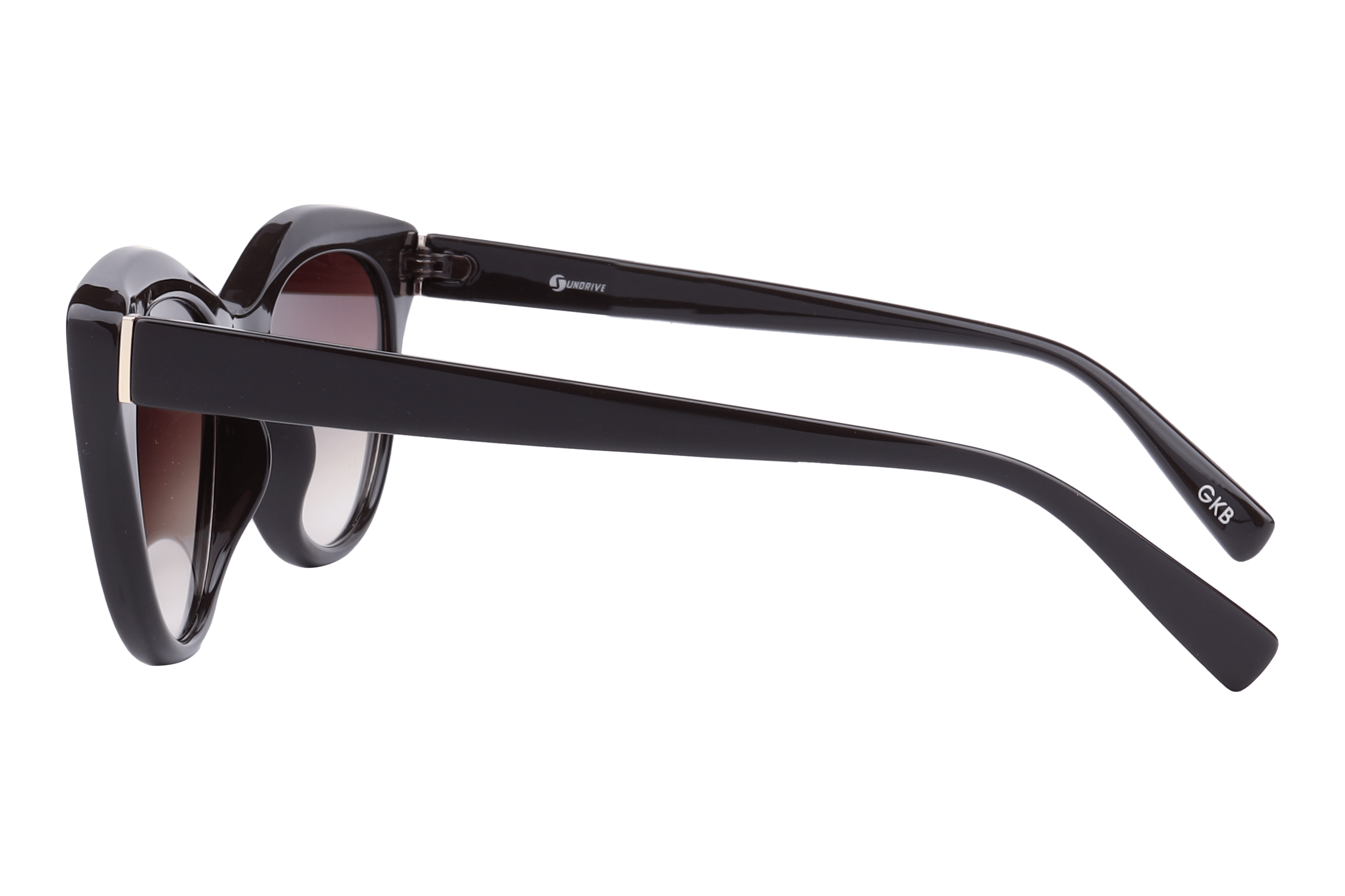 Inspira SD 1216 Sunglass Brown Female Full Shell Sunglass — view 3