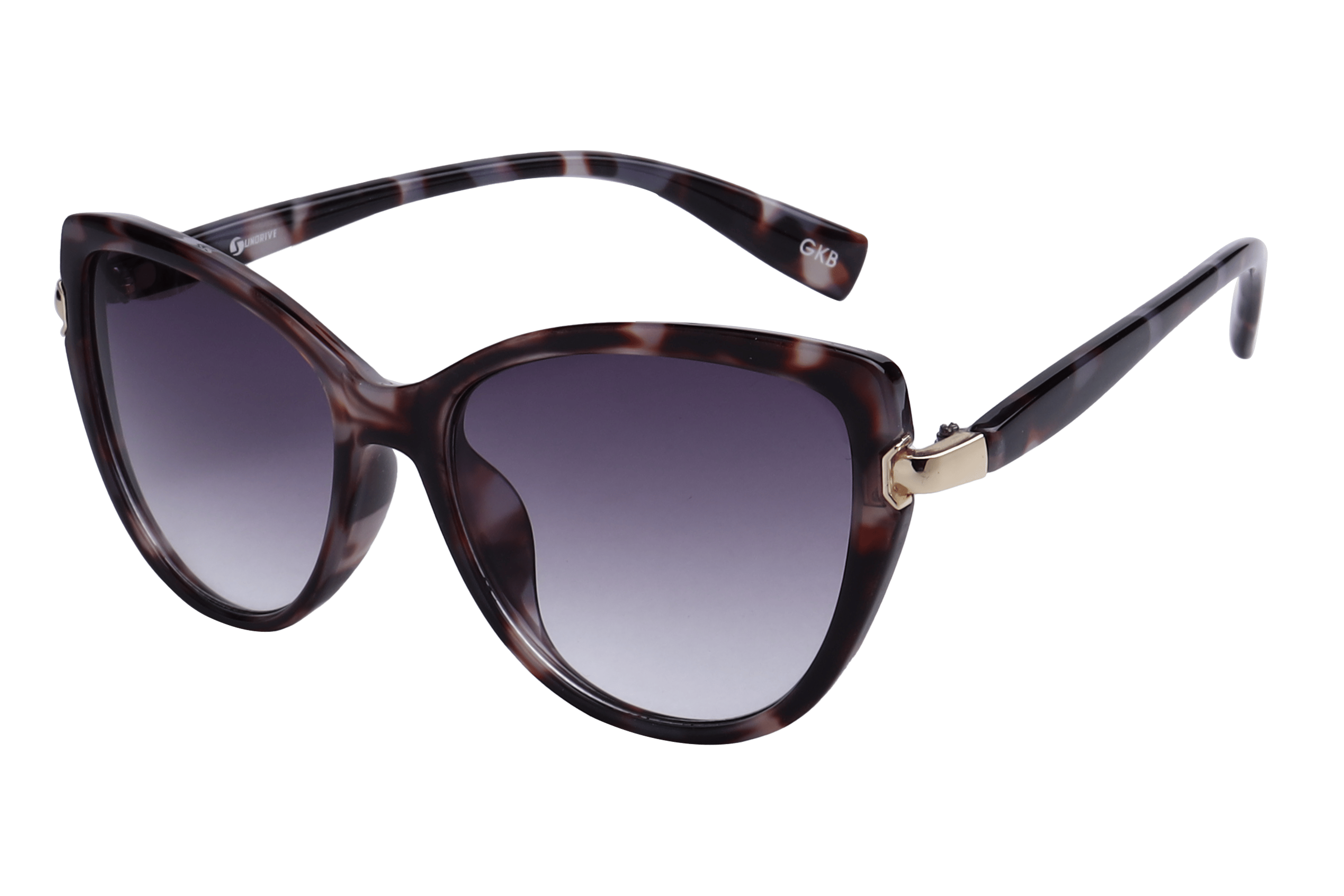 Inspira SD 1206 Sunglass Tortoise Female Full Shell — Tortoise frame