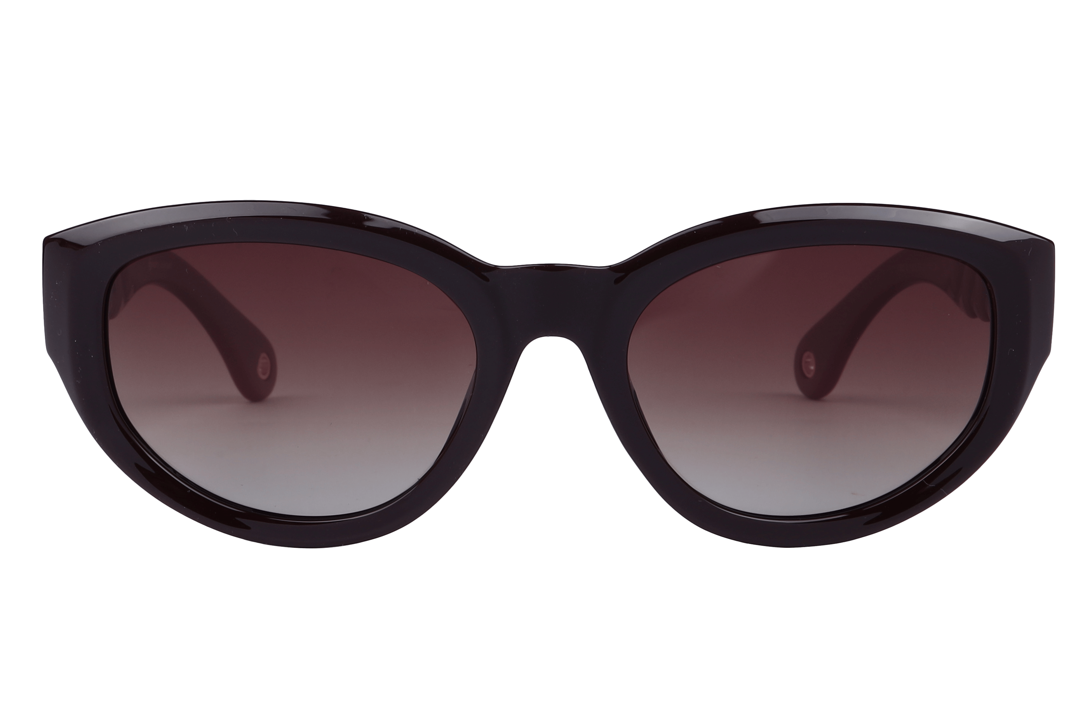 Inspira S1003 Sunglass Maroon Female Full Shell Sunglass — Maroon frame — view 2