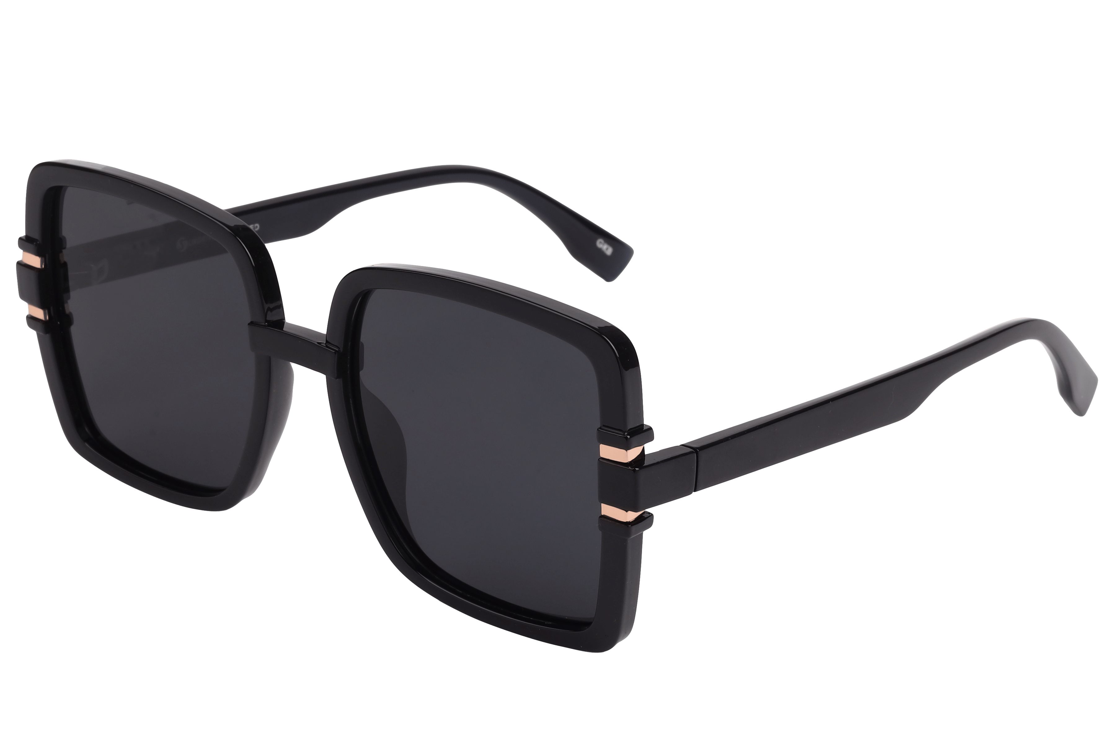 Inspira TR7553 Sunglass Black Female Full Shell — Black frame
