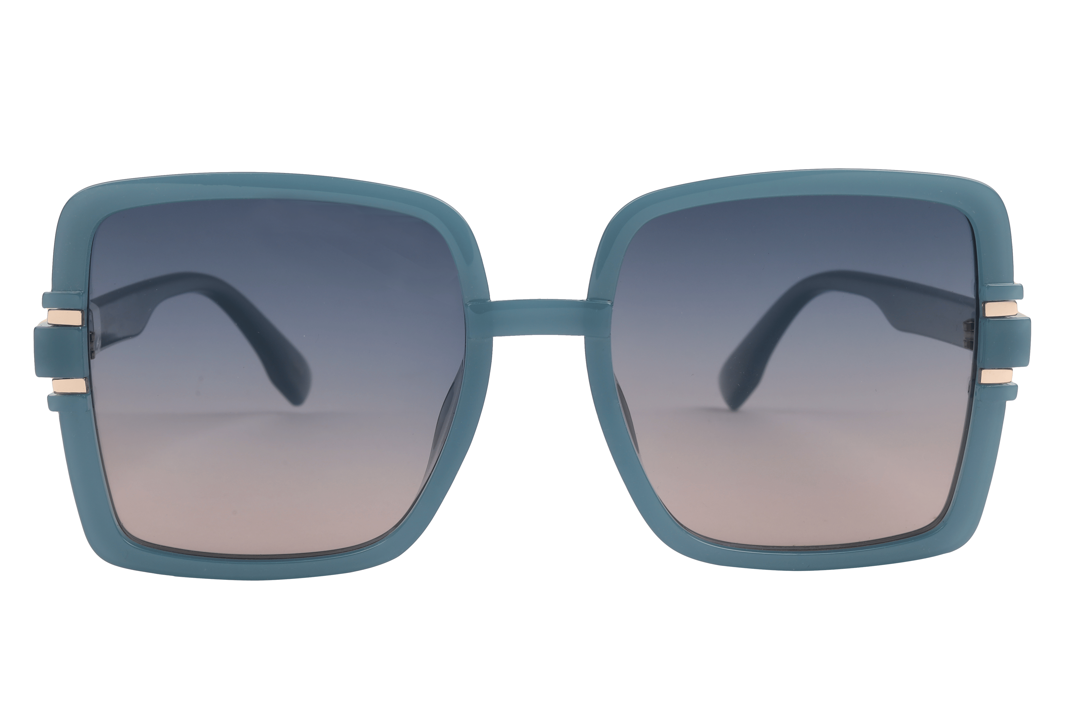 Inspira TR7553 Sunglass Blue Female Full Shell Sunglass — Blue frame — view 2