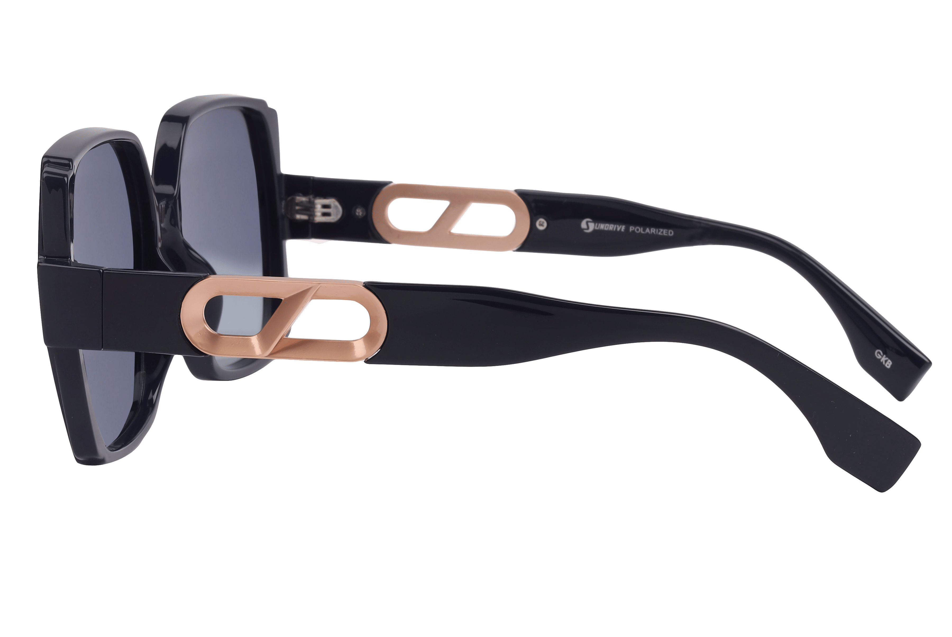 Inspira TR7557 Sunglass Blue Female Full Shell Sunglass — Blue frame — view 3
