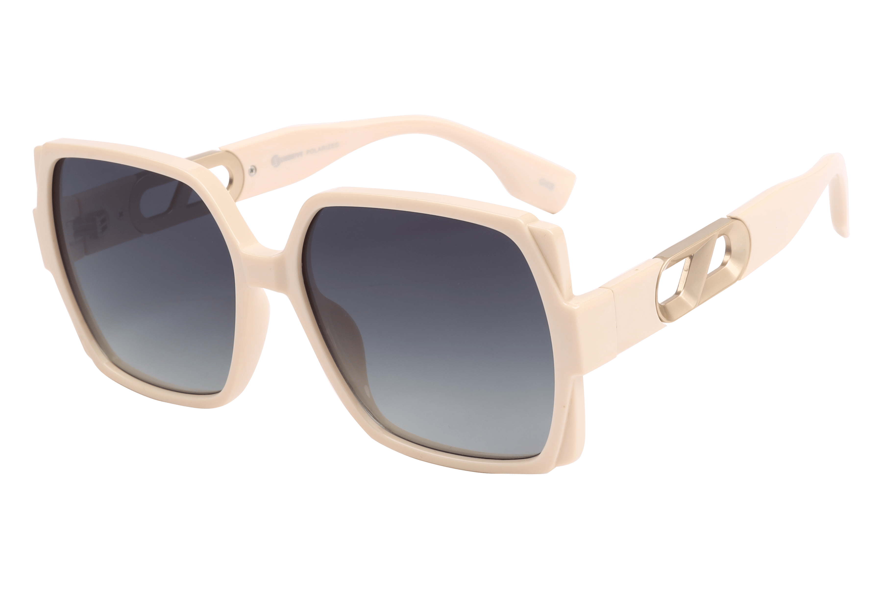 Inspira TR7557 Sunglass Cream Female Full Shell — Cream frame