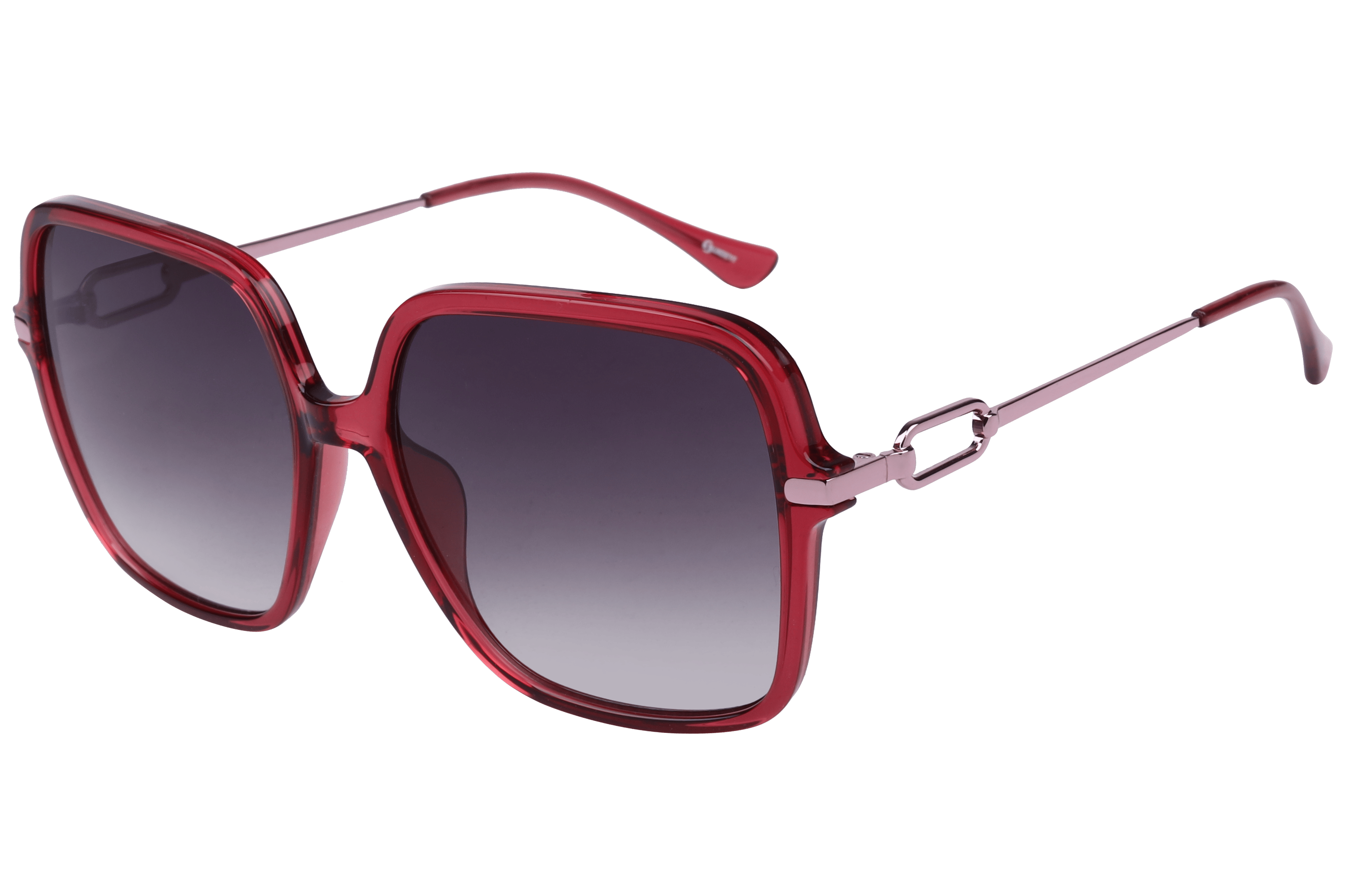 Inspira S1017 Sunglass Maroon Female Full Metal — Maroon frame