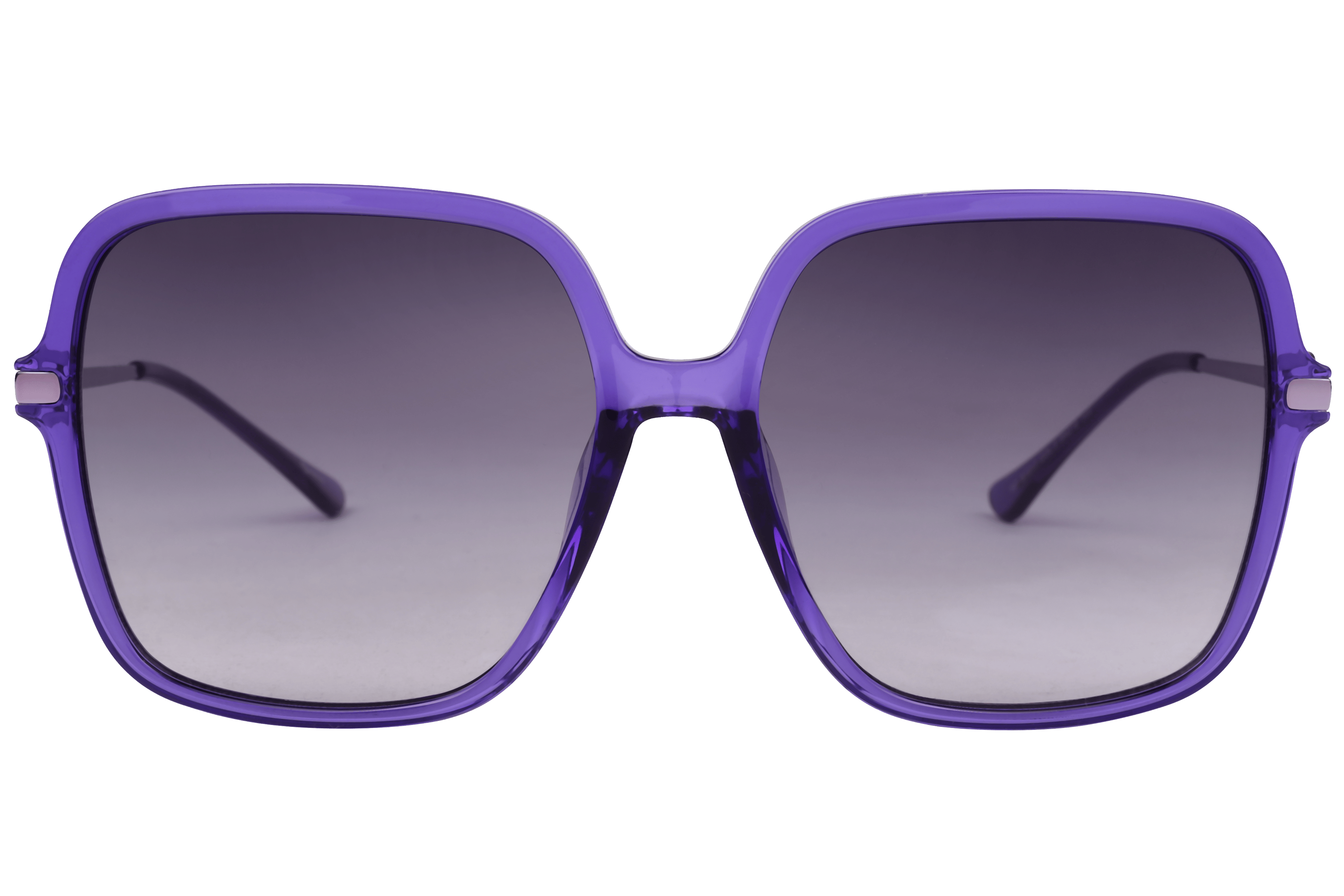 Inspira S1017 Sunglass Violet Female Full Metal Sunglass — Violet frame — view 2