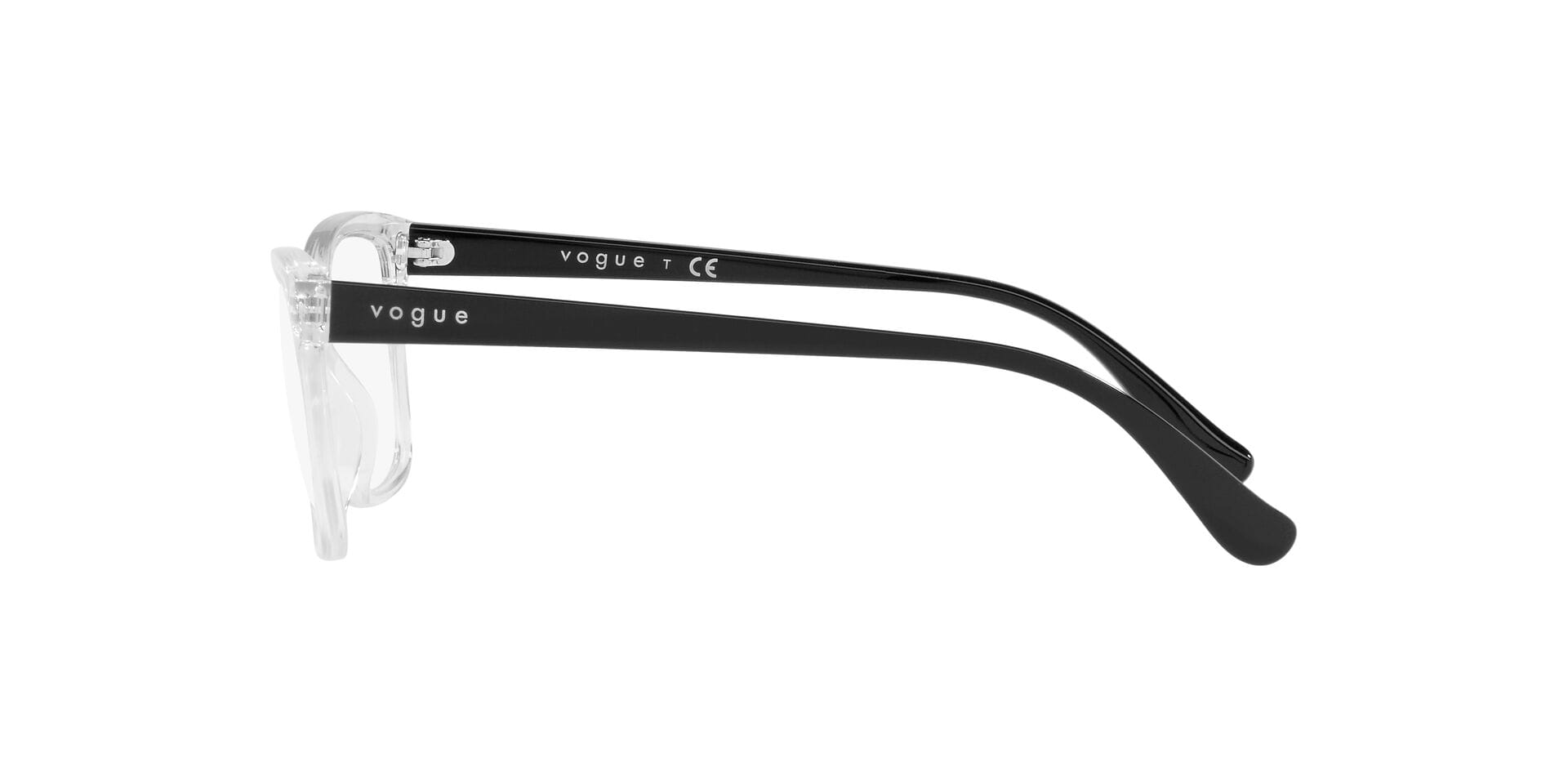 Vogue 0VO5420 Frame Transparent Female Full Shell Frame — view 3