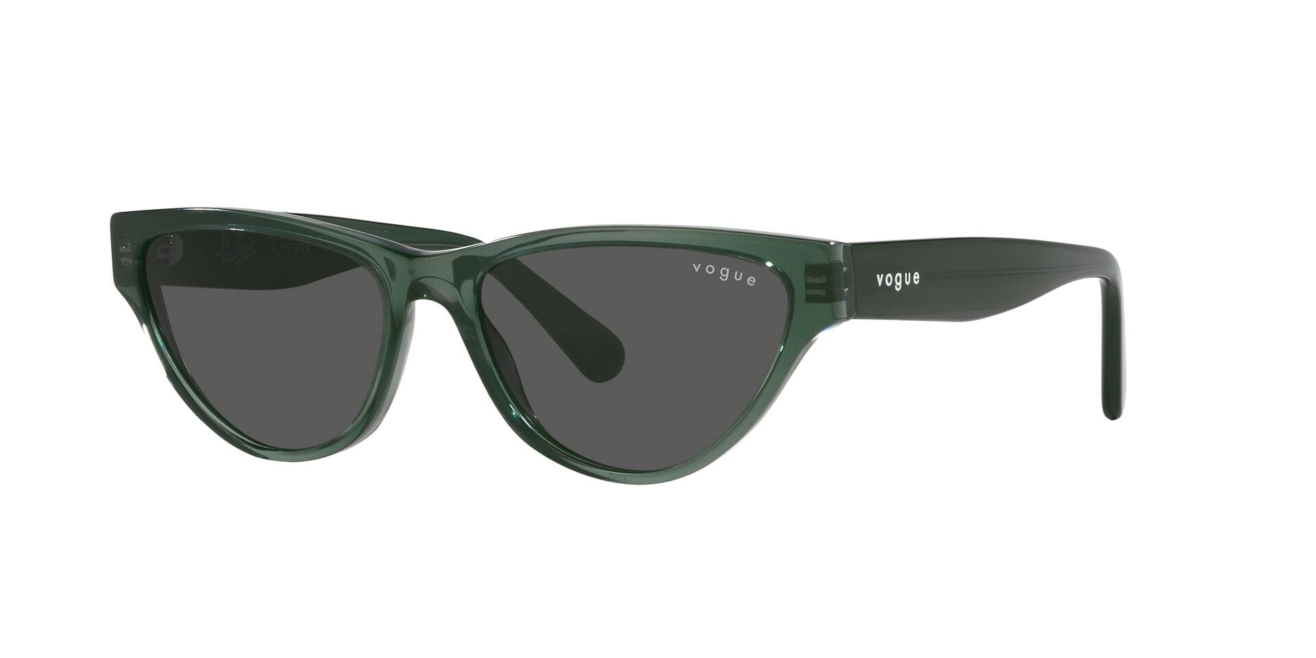 Vogue 0VO5513S Sunglass Transparent Green Female Full Shell