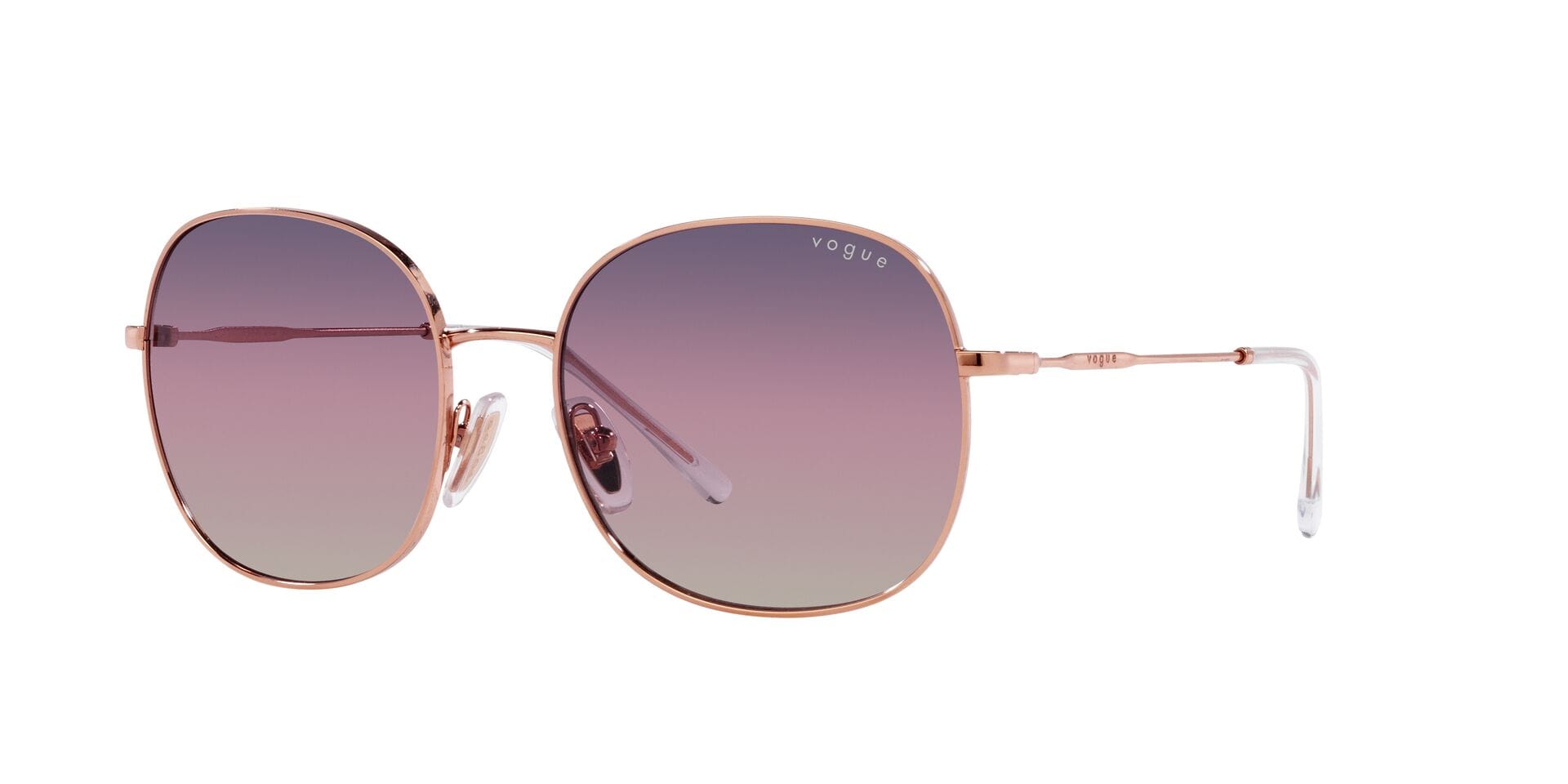 Vogue 0VO4272S Sunglass Rose Gold Female Full Metal — Rose Gold frame