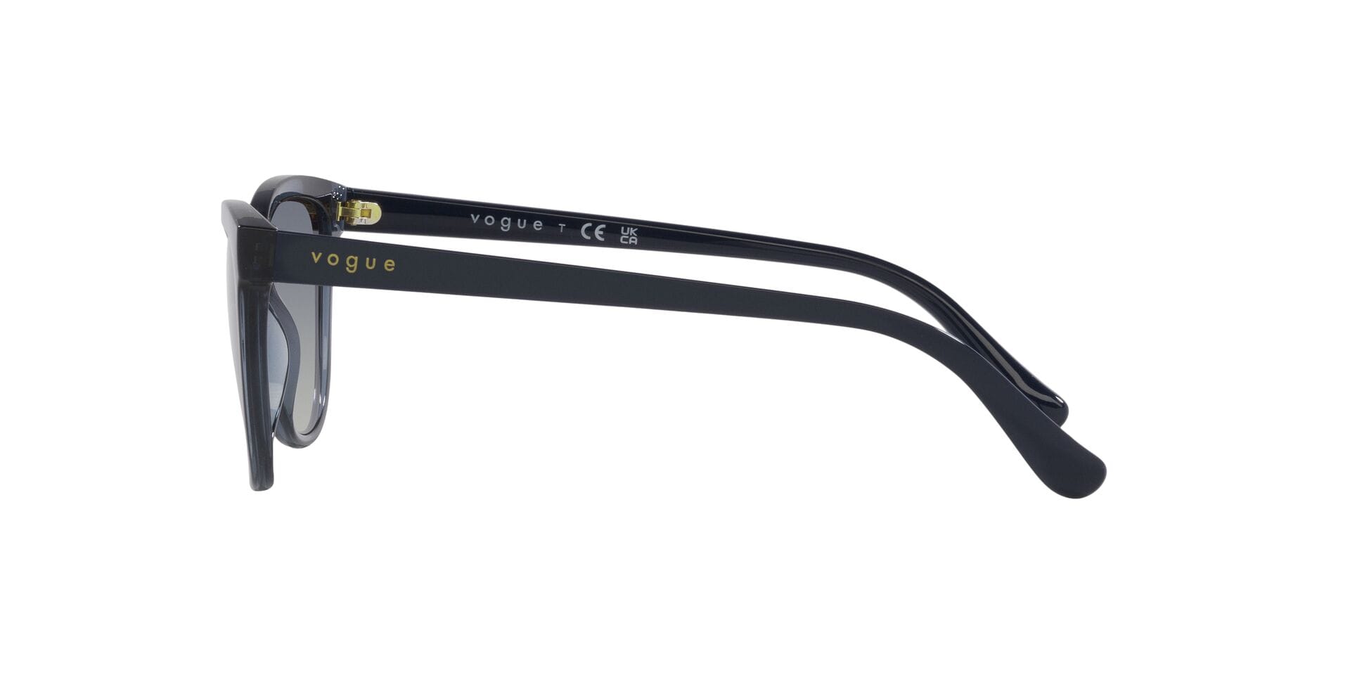 Vogue 0VO5496SI Sunglass Transparent Blue Female Full Shell Sunglass — view 3
