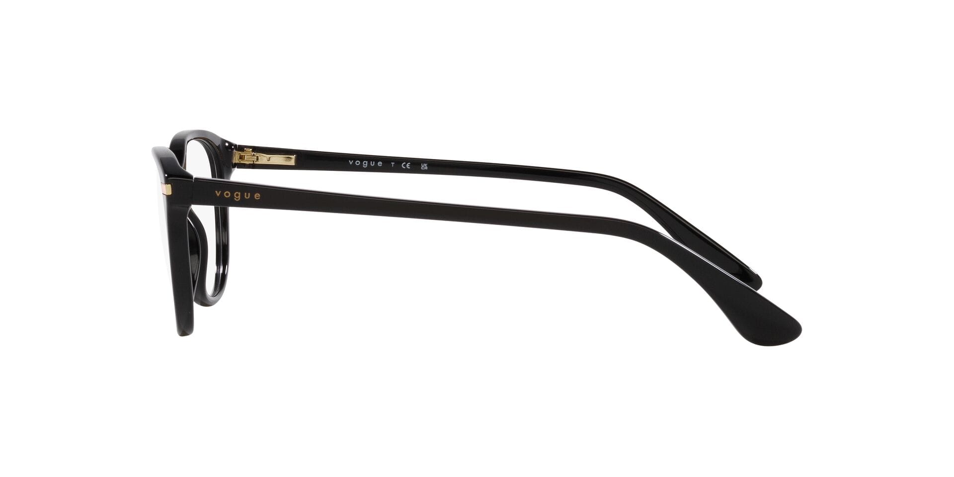 Vogue 0VO5497I Frame Black Female Full Shell Frame — view 3